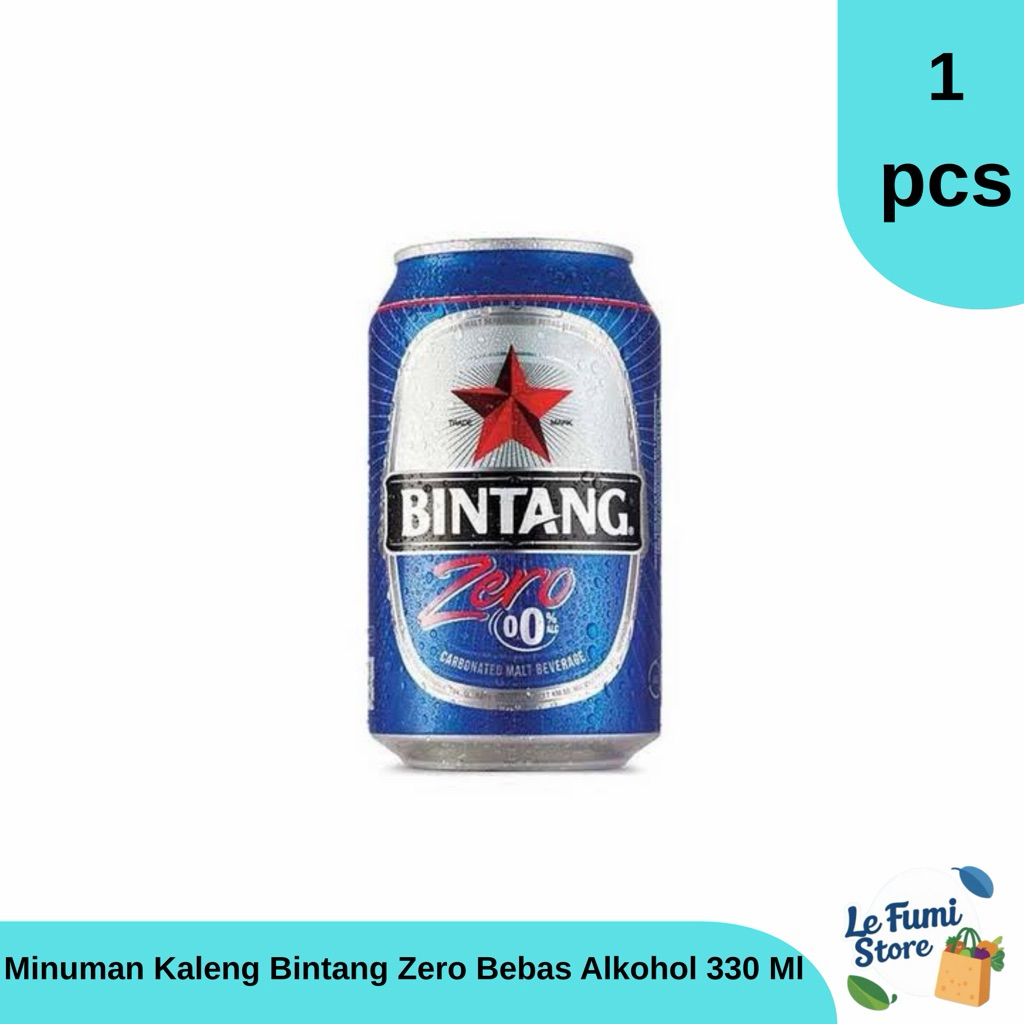 Minuman Kaleng Bintang Zero Bebas Alkohol 330 Ml
