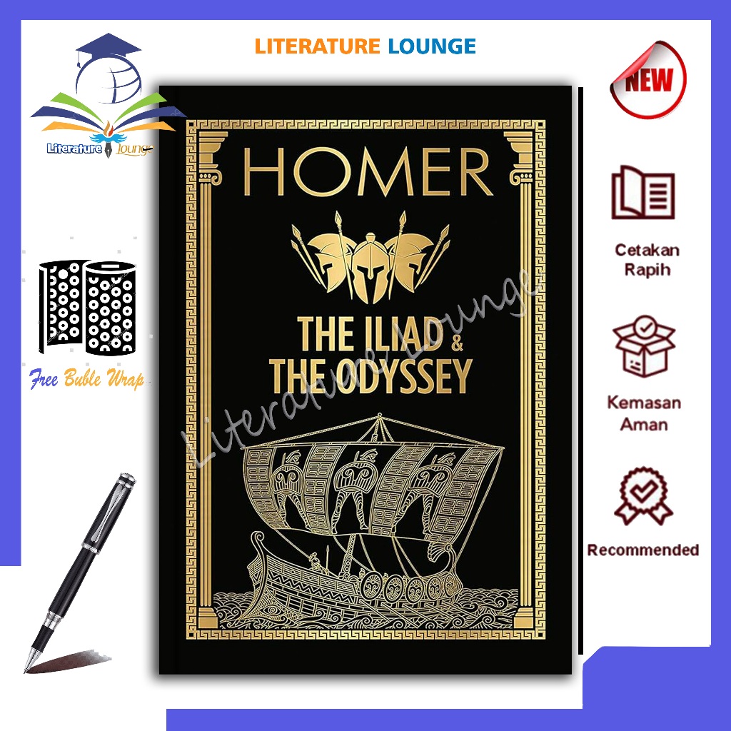 literature.lounge - HOMER: The Iliad & the Odyssey By Homer (English)