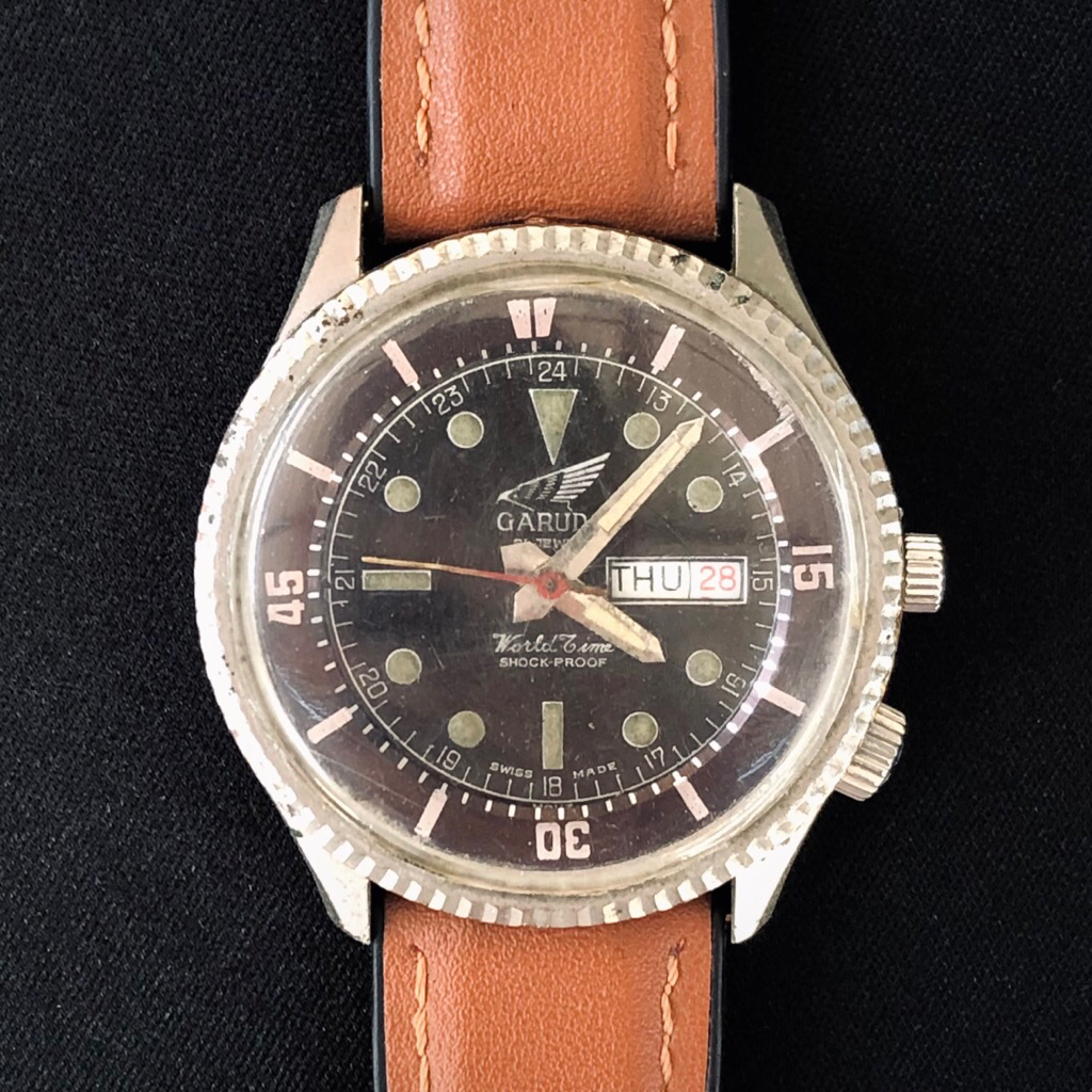JAM TANGAN KLASIK GARUDA SWISS ORIGINAL | JAM TANGAN VINTAGE ORIGINAL | ARLOJI VINTAGE ANTIK