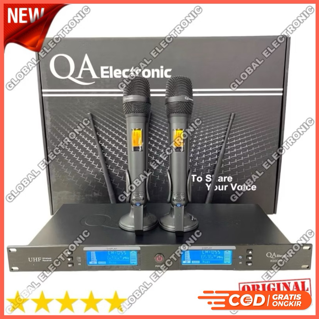 Mic Wireless QA ELECTRONIC KD 370 Original QA electronik KD 370