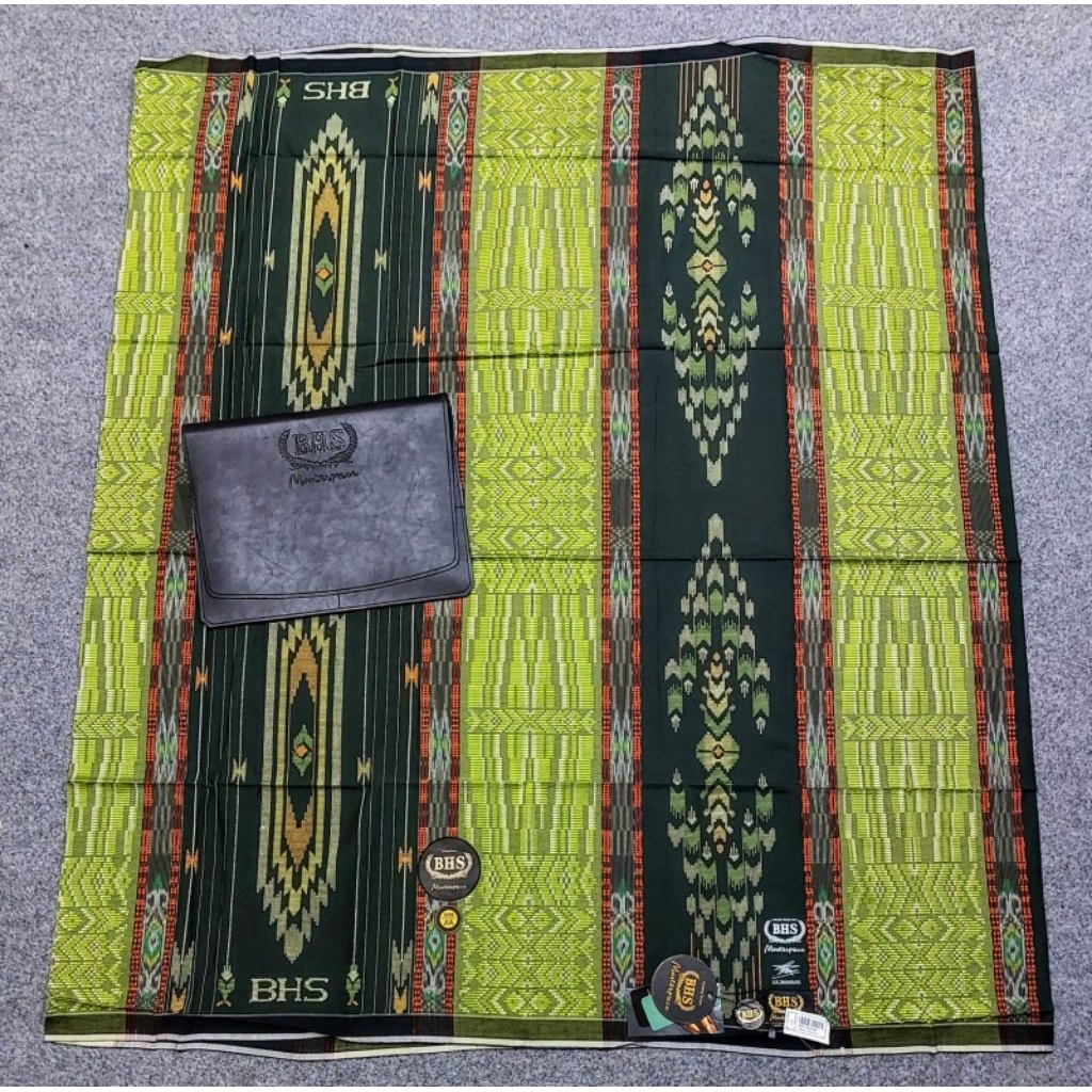 Sarung BHS Masterpiece JIA Gold Lawas Sutra Spunsilk Jahit Tengah ATBM Limited