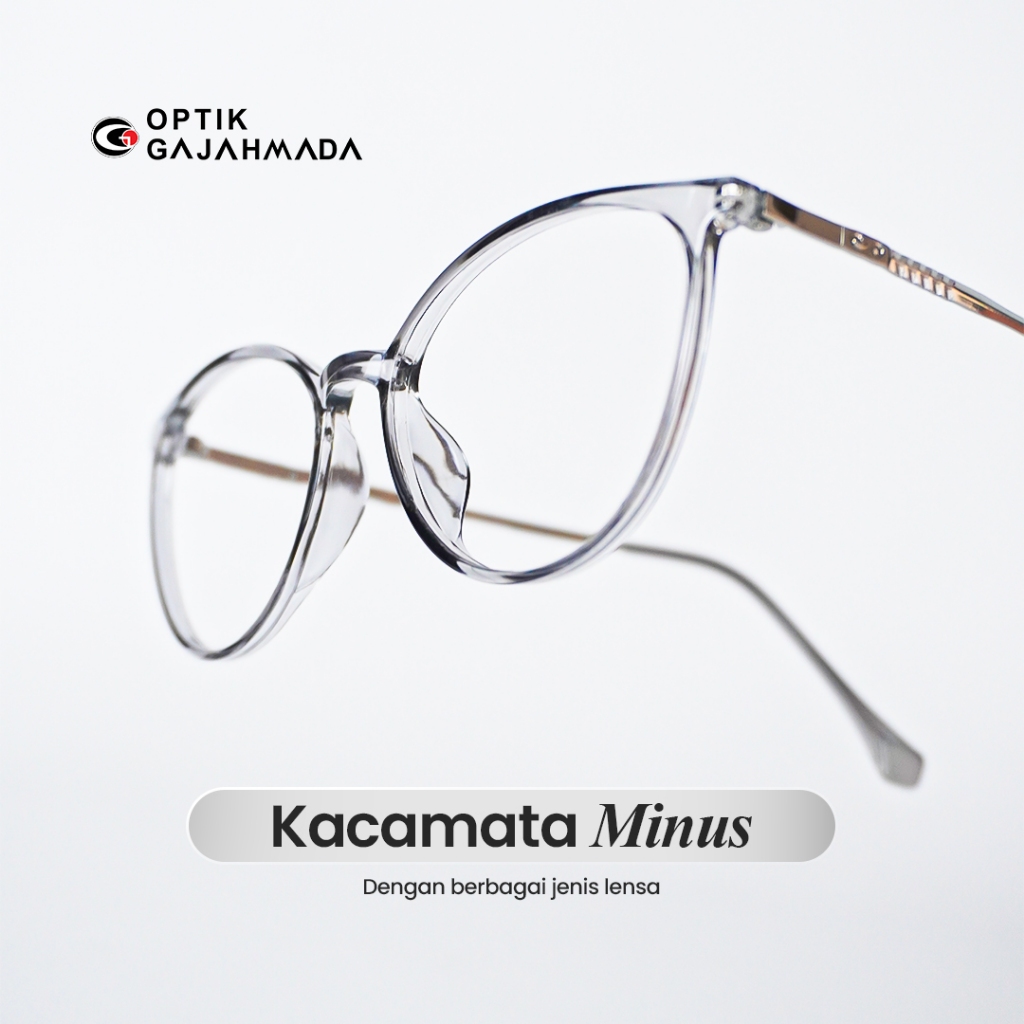 Gajahmada - Frame Kacamata Minus/Plus/Silinder - 8184