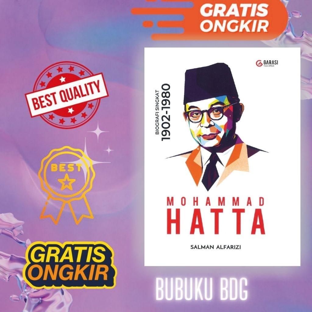 Buku Biografi Mohammad Hatta 1902-1980