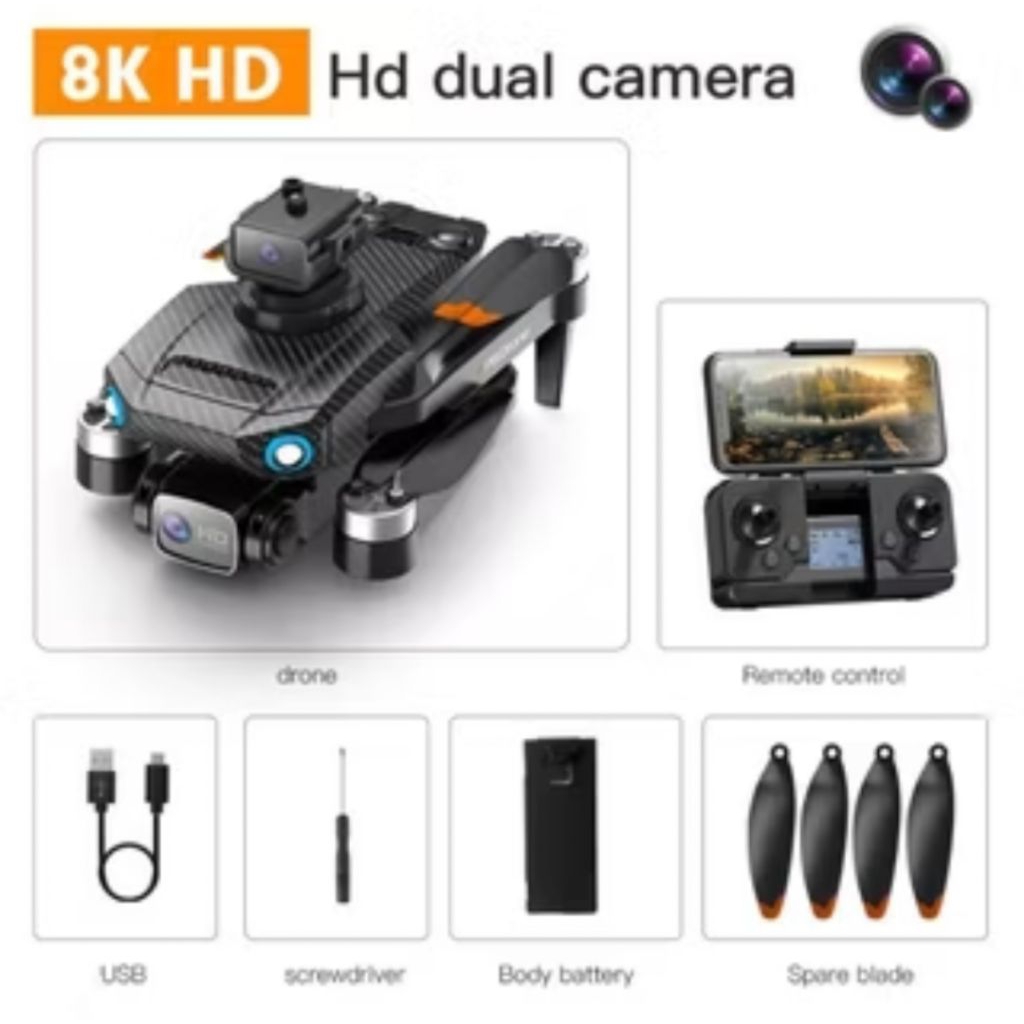 Drone RC with optical flow Drone A9 Pro dan P8 Pro GPS Brushless