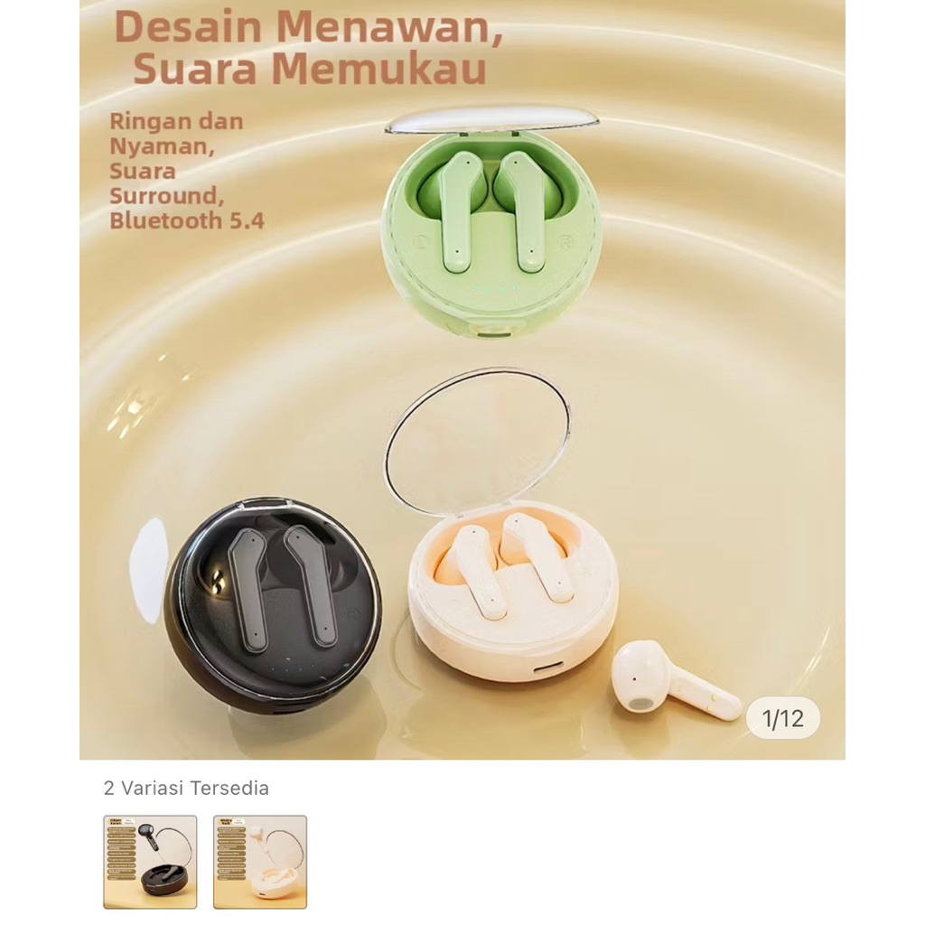 S1 TWS Wireless earbuds bluetooth suara jernih
