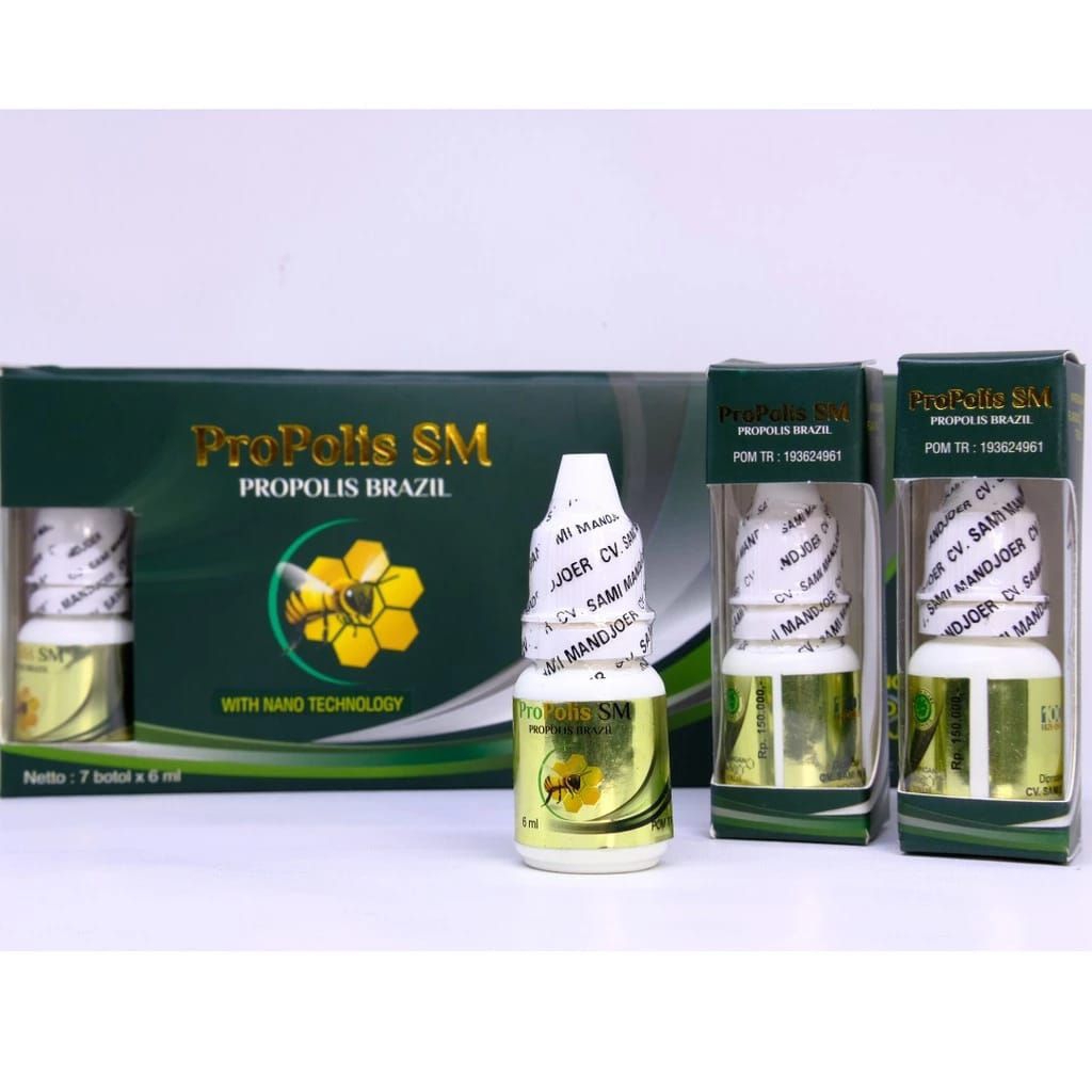 Propolis Sm Brazilian - Obat Tetes Herbal Multi khasiat Membantu Memelihara Kesehatan