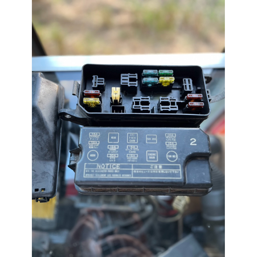 Fuse Box Corolla Twincam GTi Original Istimewa