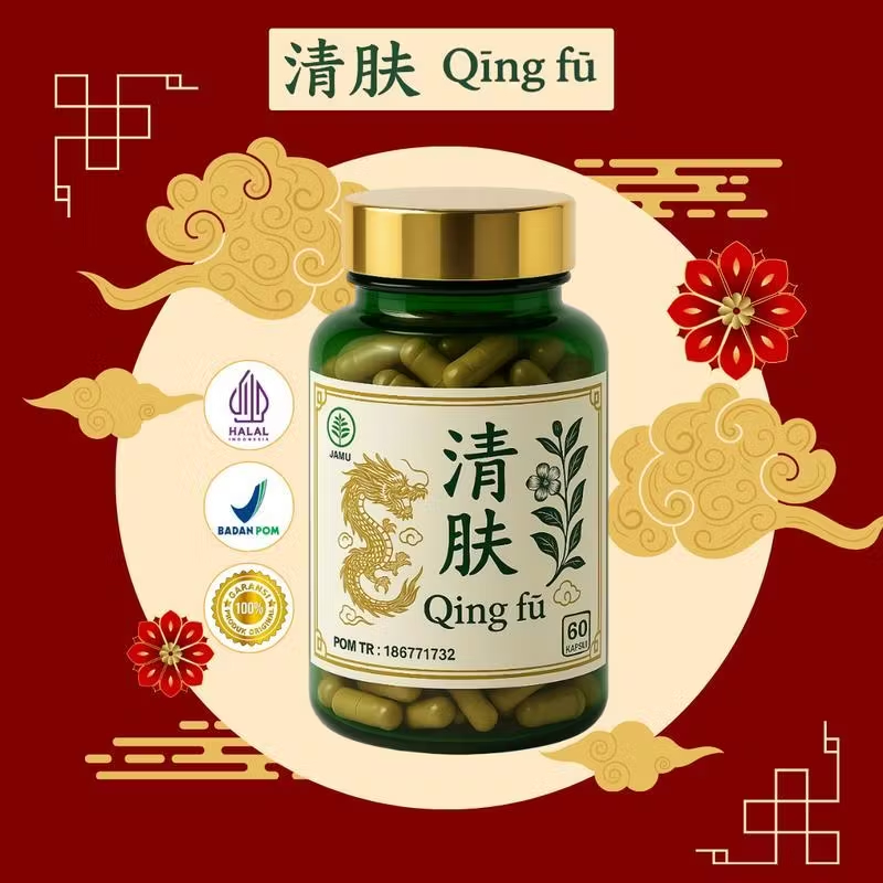 QING FU OBAT GATAL || QING FU Herbal Atasi Gatal Kulit || QingFu Kapsul Herbal Untuk Kulit Sehat ||