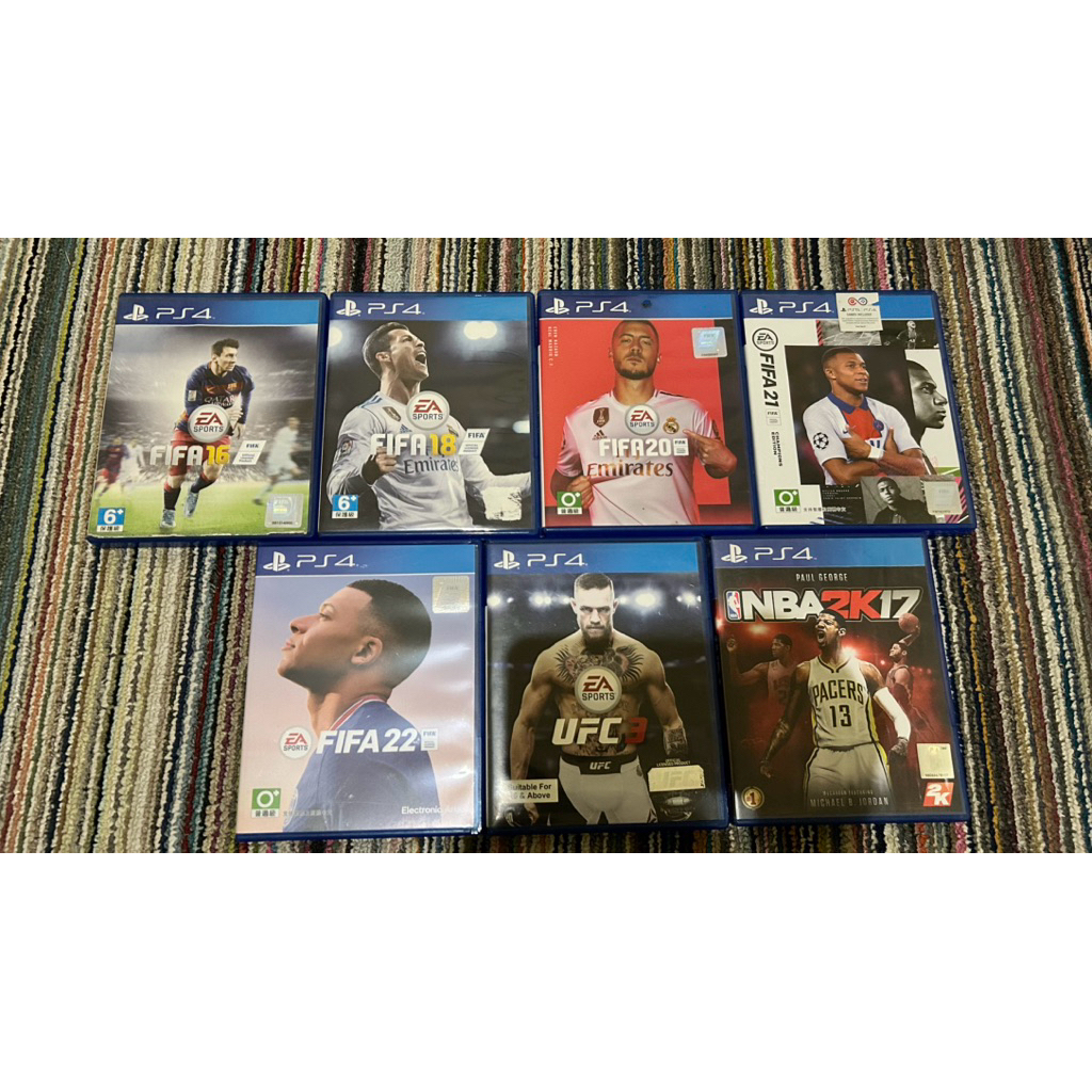 borongan 7 bd ps4 like new semua