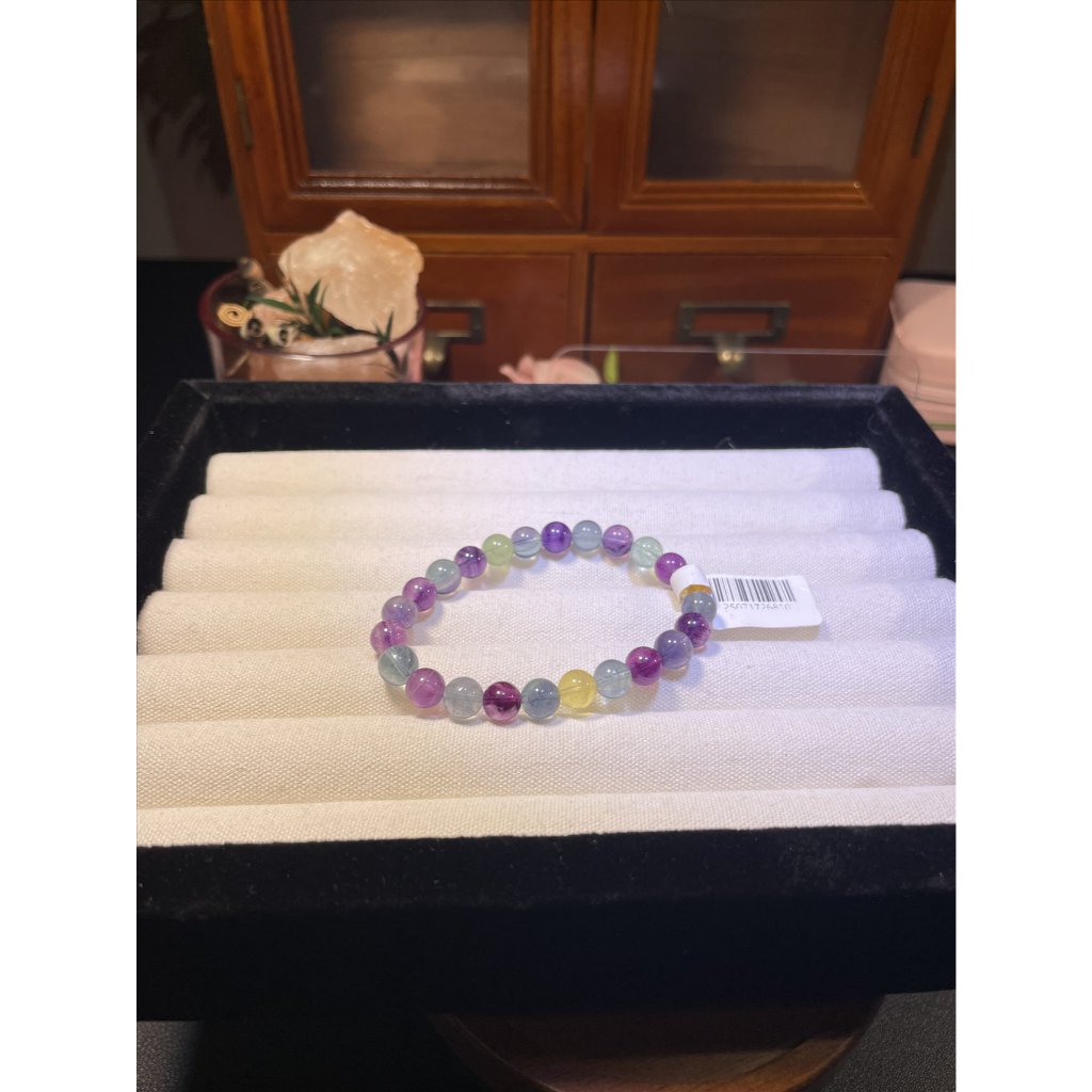 Rainbow Fluorite Bracelet.6810