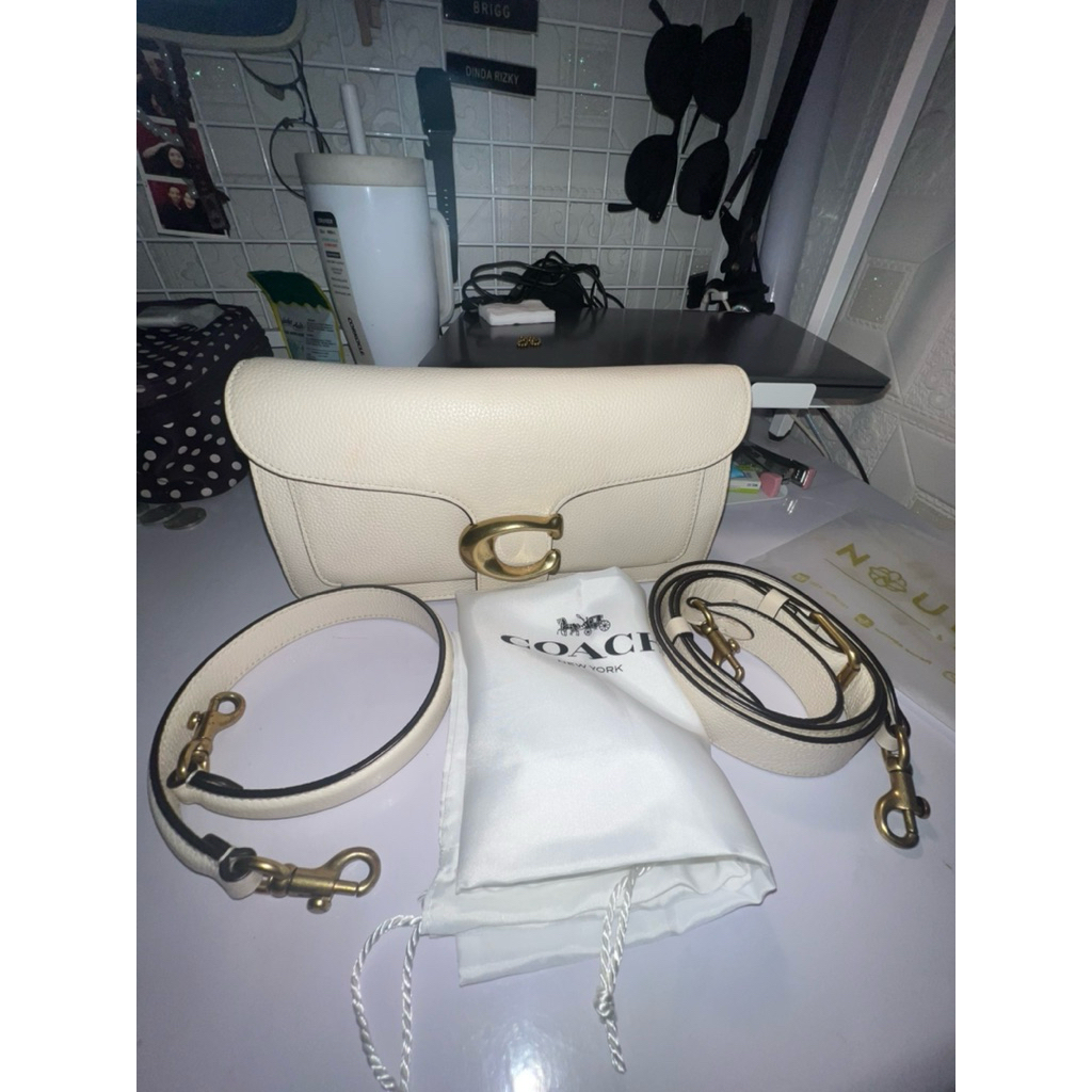 COACH TABBY 26 CHALK AUTHENTIC