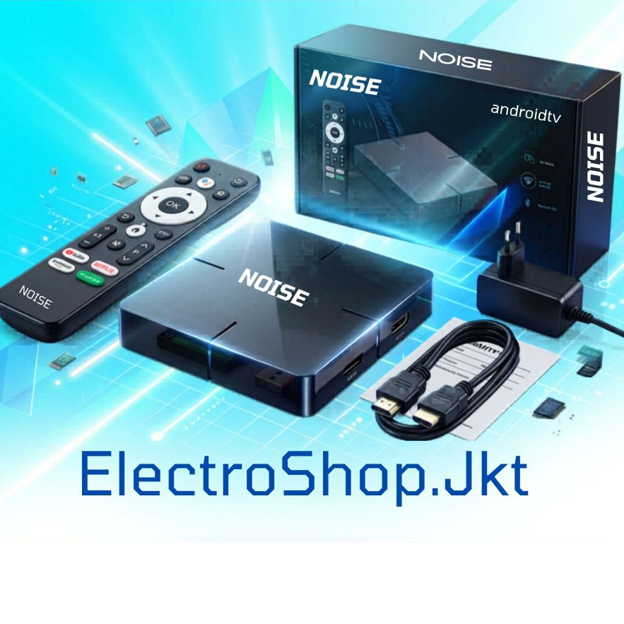TERBARU NOISE STB ANDROID TV BOX RAM 2GB ROM 16GB 4K ULTRA HD WIFI 2.4G/5G STARLINK OS ANDROID 10 JN