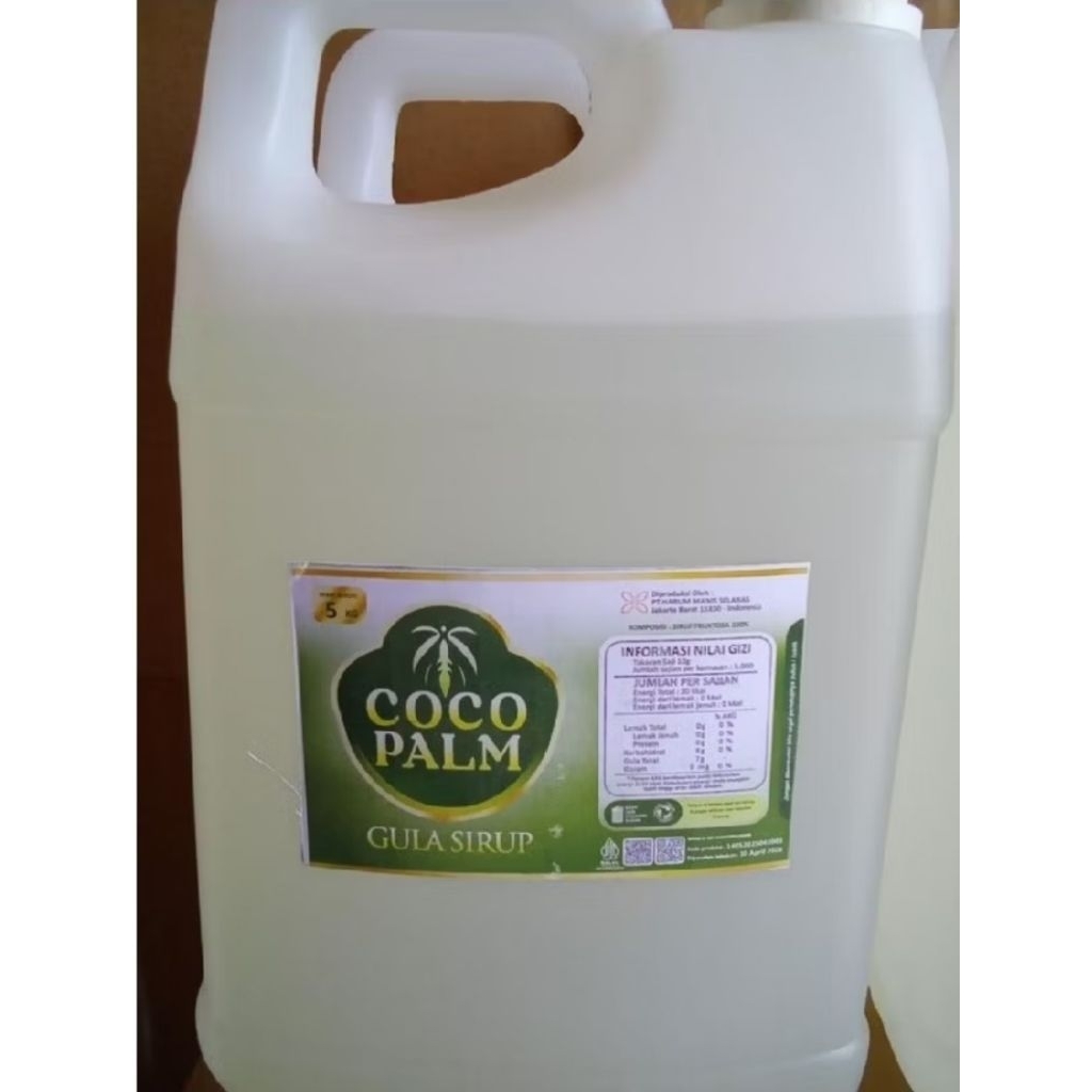 Gula Cair JERIGEN Fruktosa/ Simple Syrup/ Fructose 5Kg EXPEDISI