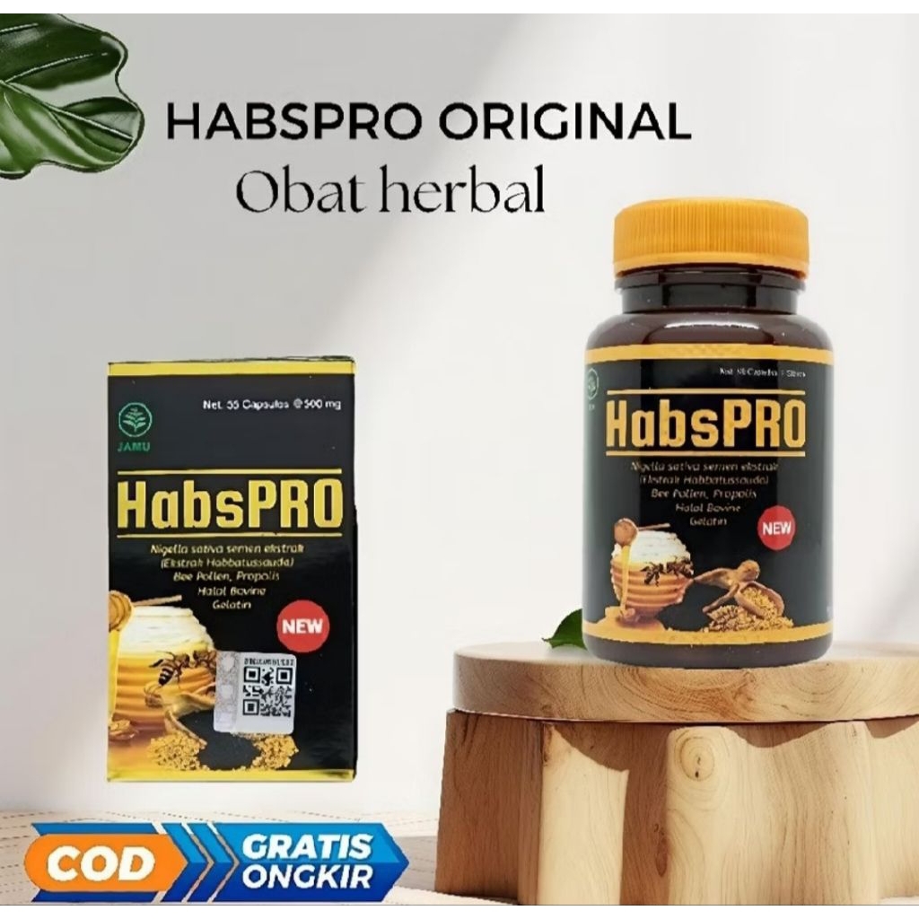 Habspro Original 100% Isi 55 Kapsul