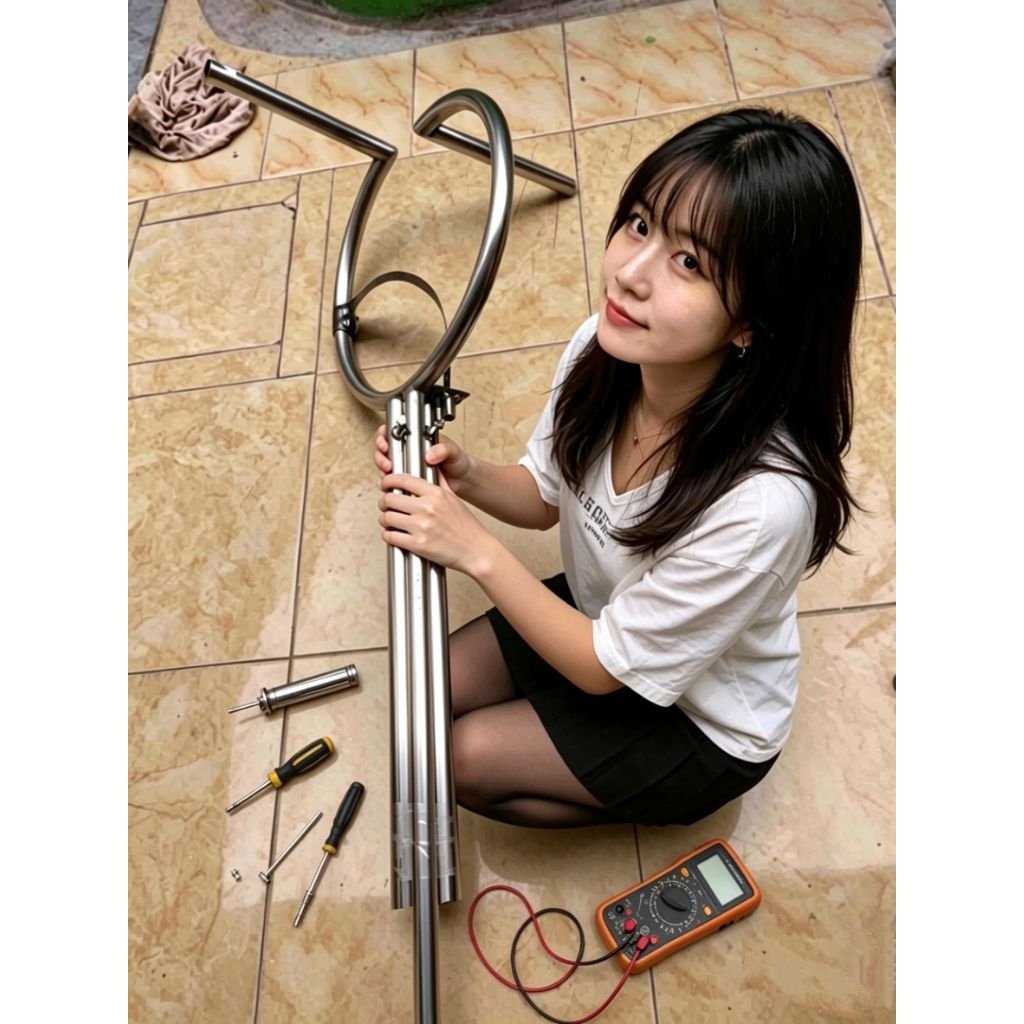 antena singgle ring omb pmancar fm dan vhf 2meter band