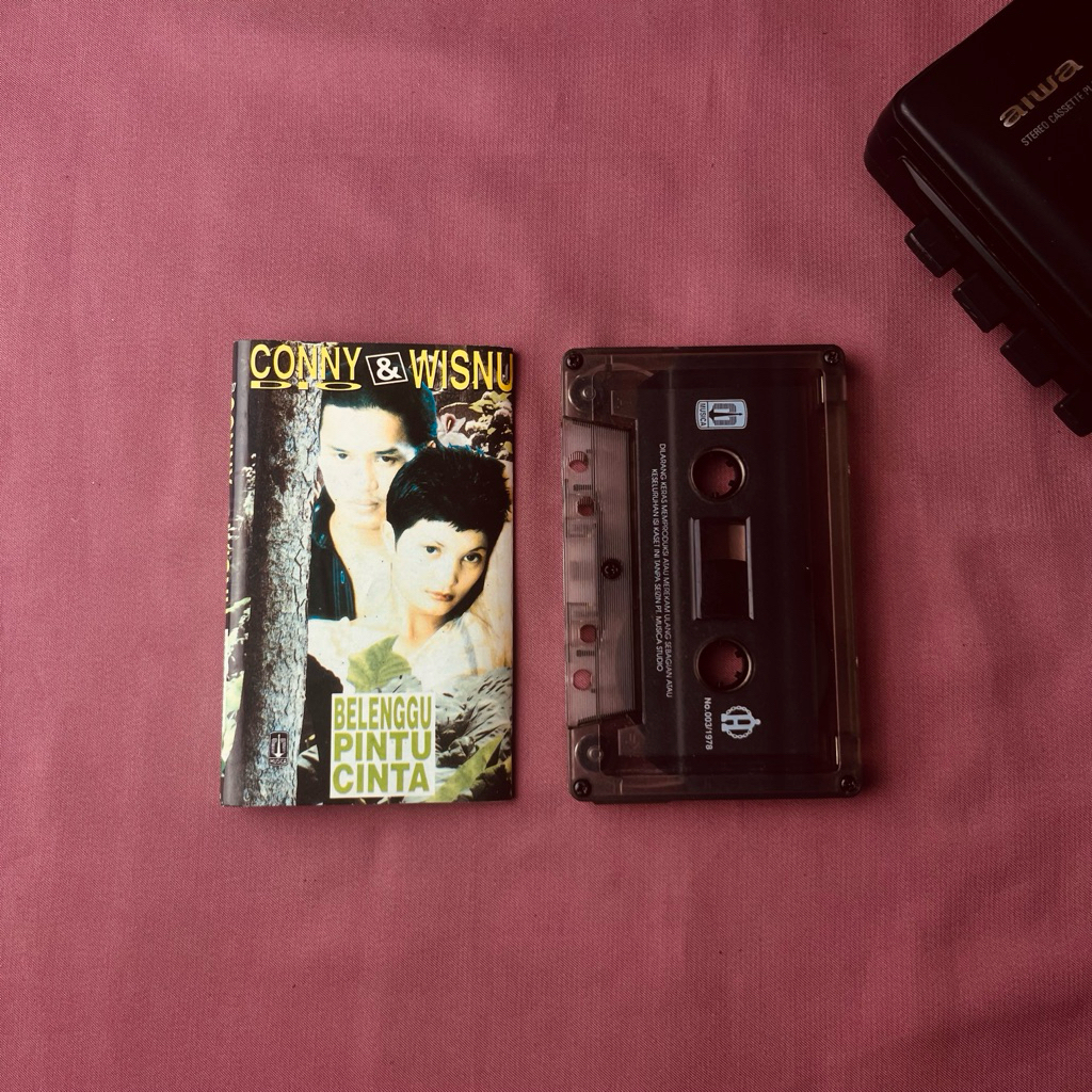 Medan Kaset - Kaset Pita Conny Dio & Wisnu Belenggu Pintu Cinta Original Pop Rock