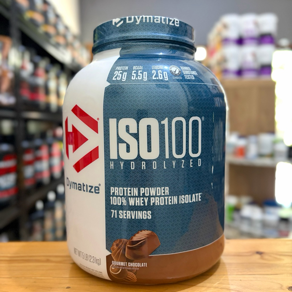 Dymatize iso 100 5lbs 100% Hydrolyzed whey protein isolate
