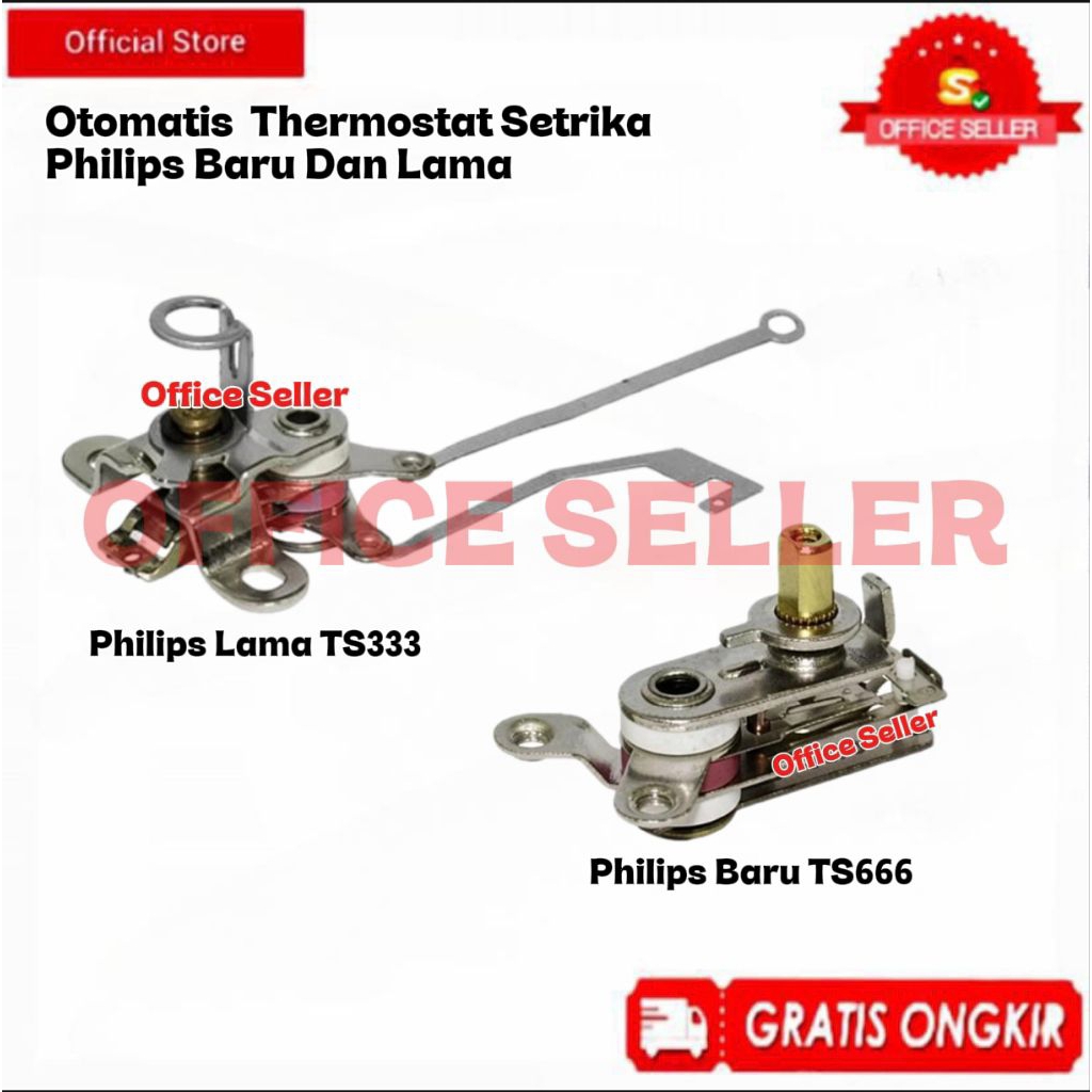 OTOMATIS SETRIKA PHILIPS HD 1172 / THERMOSTAT GOSOKAN PHILIPS / PHILIPS MODEL BARU