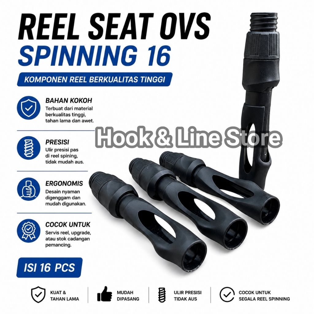 REEL SEAT OVS SPINNING 16 | REEL SEAT JORAN | ASSESORIS PANCING