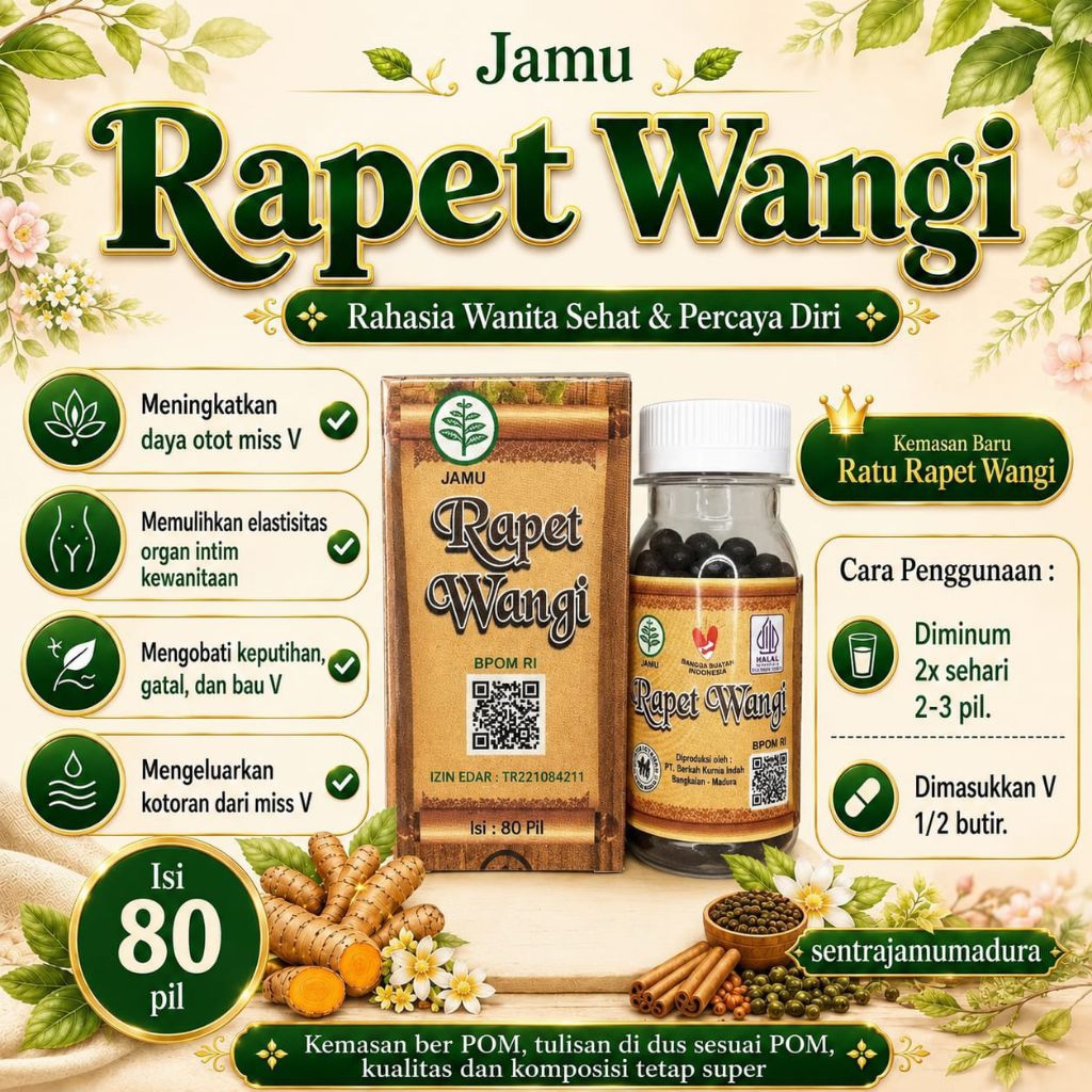 Jamu Rapet Wangi Ratu Rapet Wangi