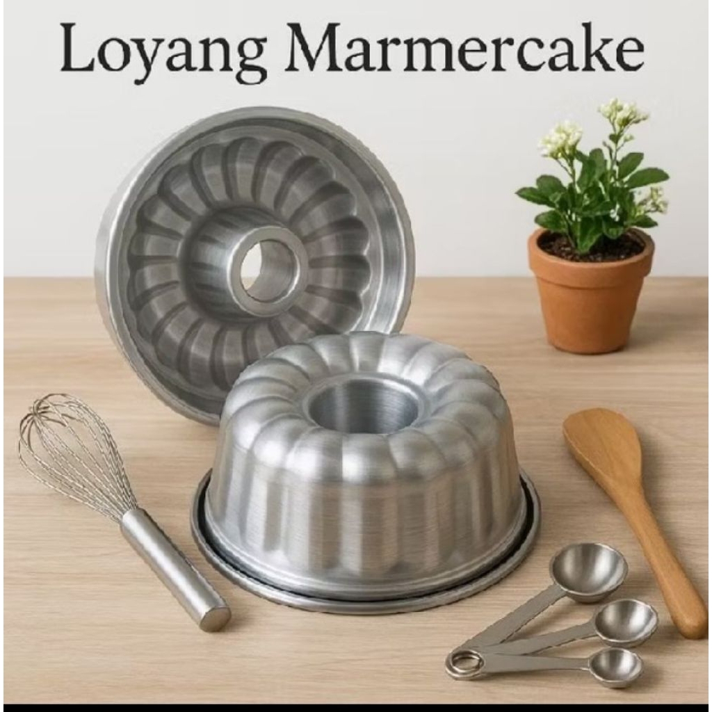 Loyang marmer cake/loyang regge press Tampa sambungan UK 20.22.24.26cm