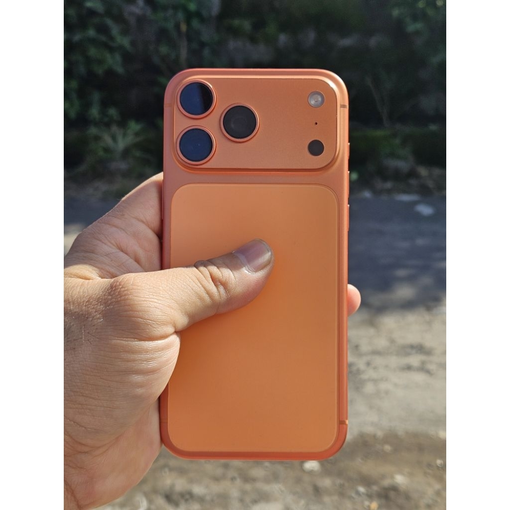 iphone 17 promax 256gb lock icloud hallo tanpa LCD
