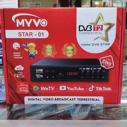 Myvo Star-01 STB DVB T2 Wifi Receiver Set