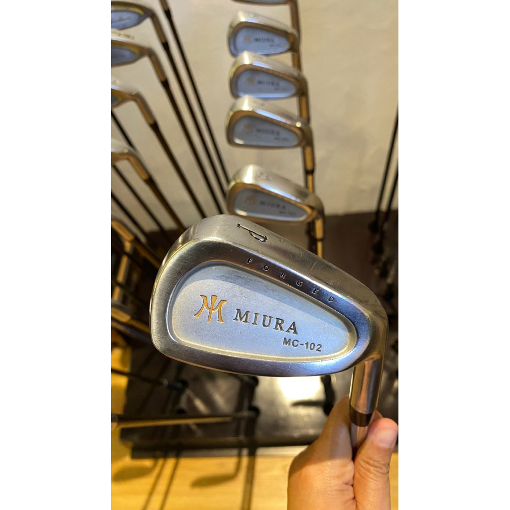 iron set miura mc-102 used / stick golf iron miura MC-102 second