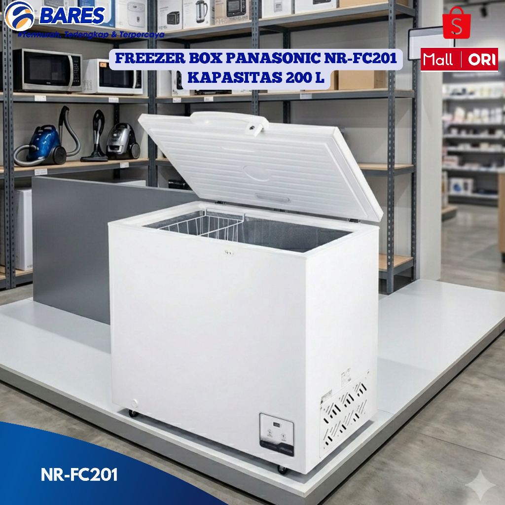 PANASONIC FREEZER BOX PANASONIC NR-FC201 KAPASITAS 200L