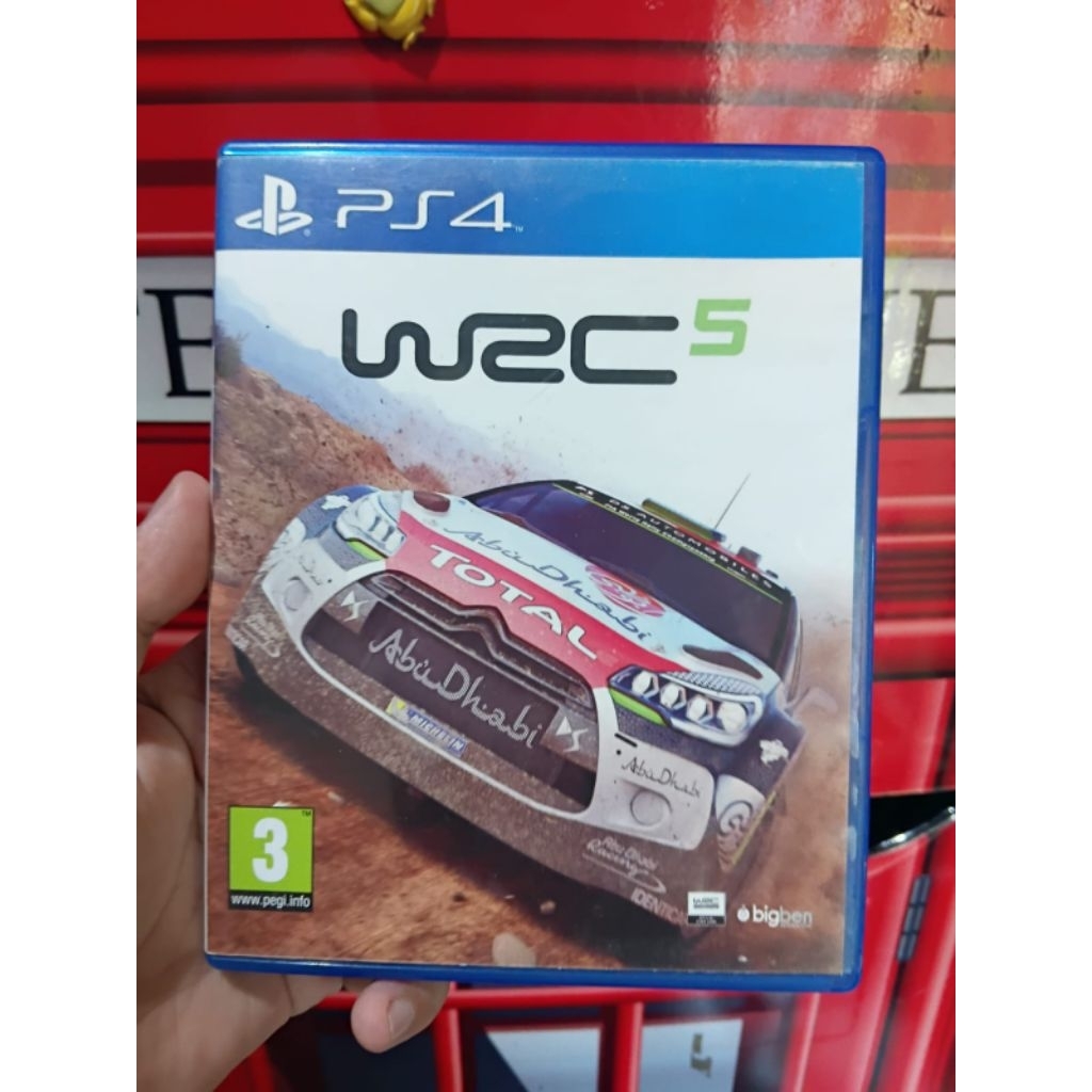 BD Kaset CD WRC5 PS4 Playstation 4