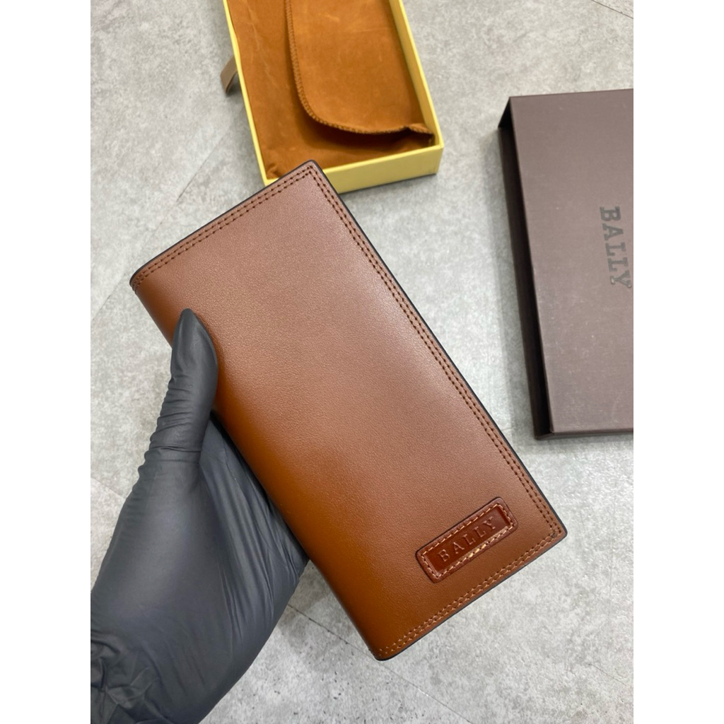 Dompet bally kulit panjang