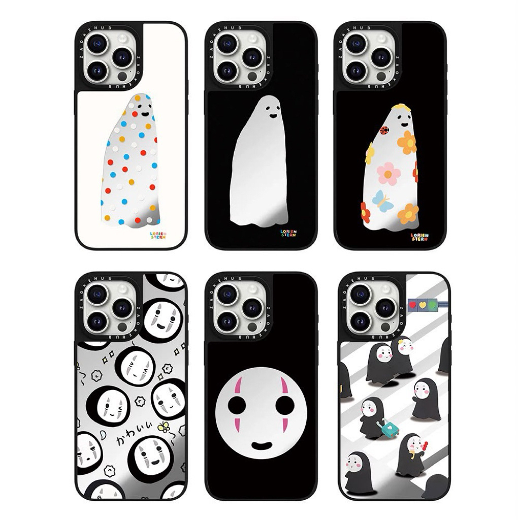 READY New Casetify Case HP Kaonashi No Face Lucu | Spirited Away Character For iPhone 17 17 air 17 p