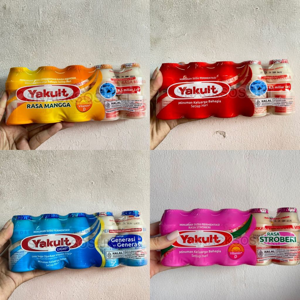 YAKULT ORIGINAL | YAKULT LIGHT / YAKULT MANGO / YAKULT STRAWBERRY - YAKULT