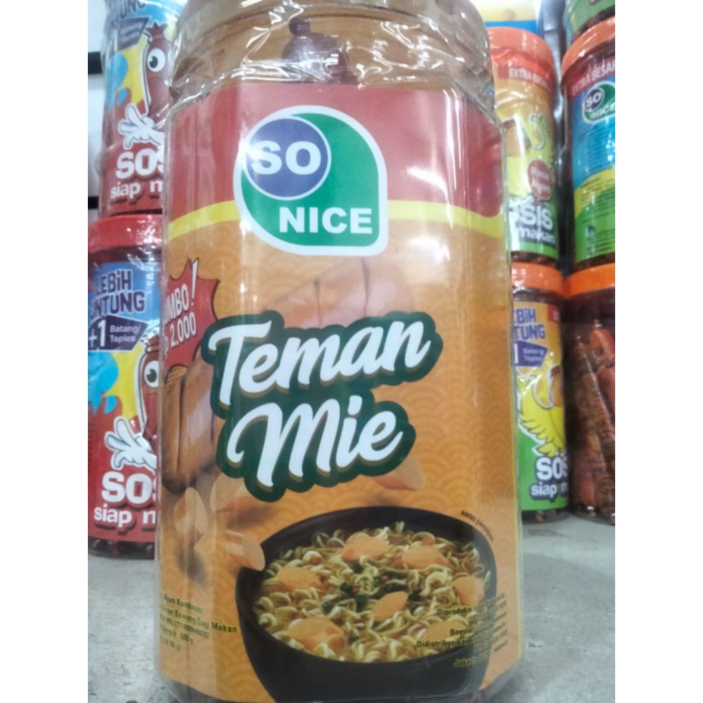 Sosis So Nice Teman Mie Jumbo 1 toples isi 17 pcs