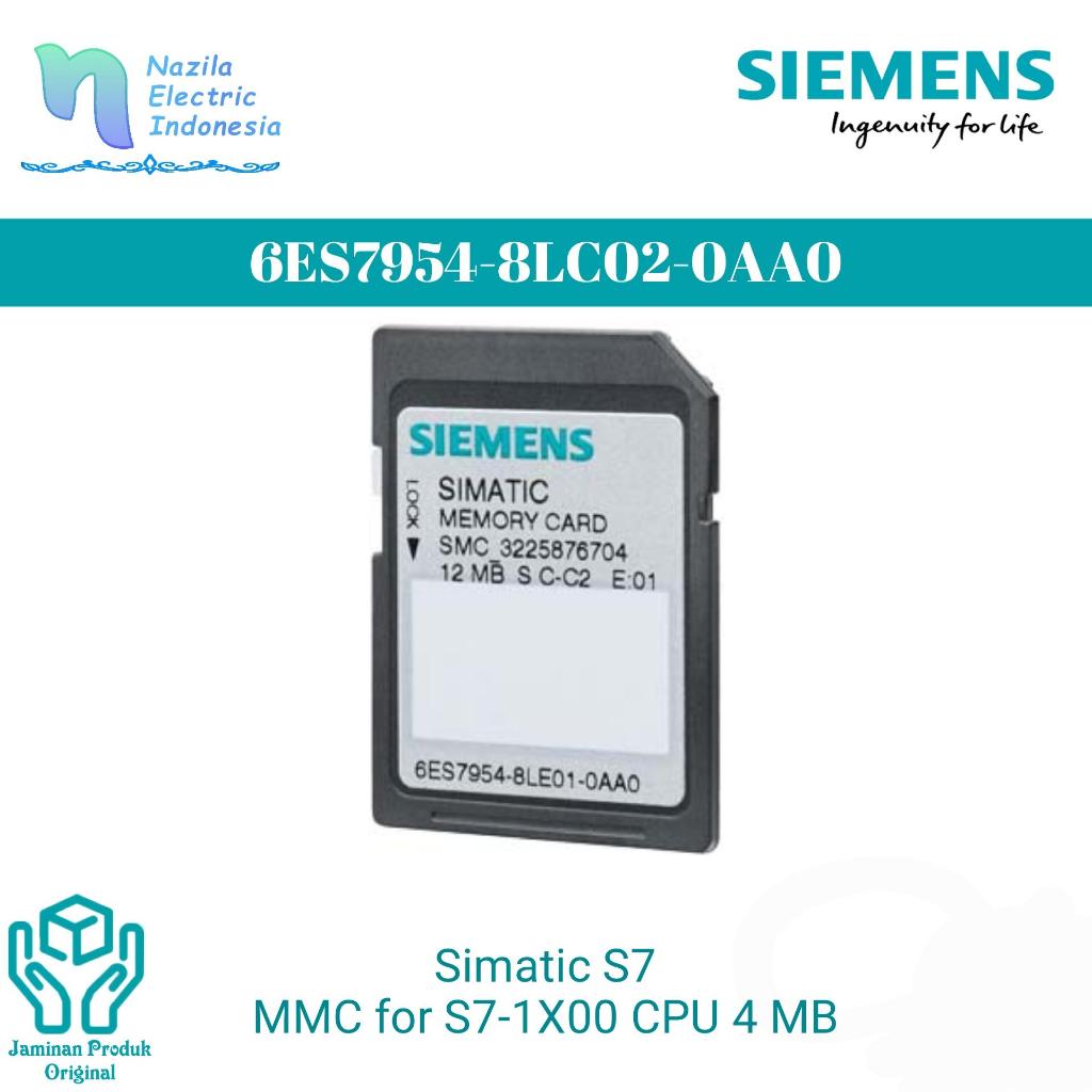 Siemens 6ES7 954 / 6ES7954-8LC02-0AA0 SIMATIC Micro Memory Card MMC 128 KB For S7-1200 S7-300 C7 ET2