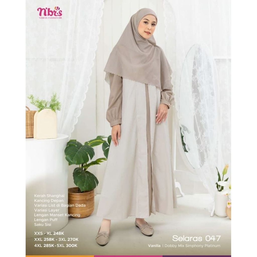 PROMO GAMIS MURAH NIBRAS ORI//SELARAS 047