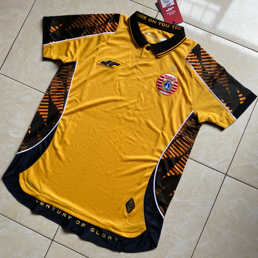 Jersey Persija Jakarta Stadium Version Replica 2025 2026 Alternate Orange Original