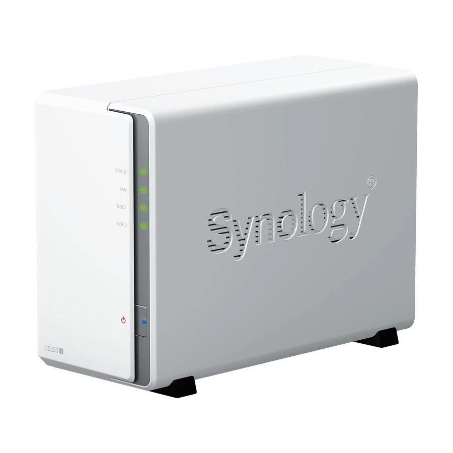 Synology DS223J DiskStation 2-BAY NAS Server Storage Cloud DS 223J DS 223 J