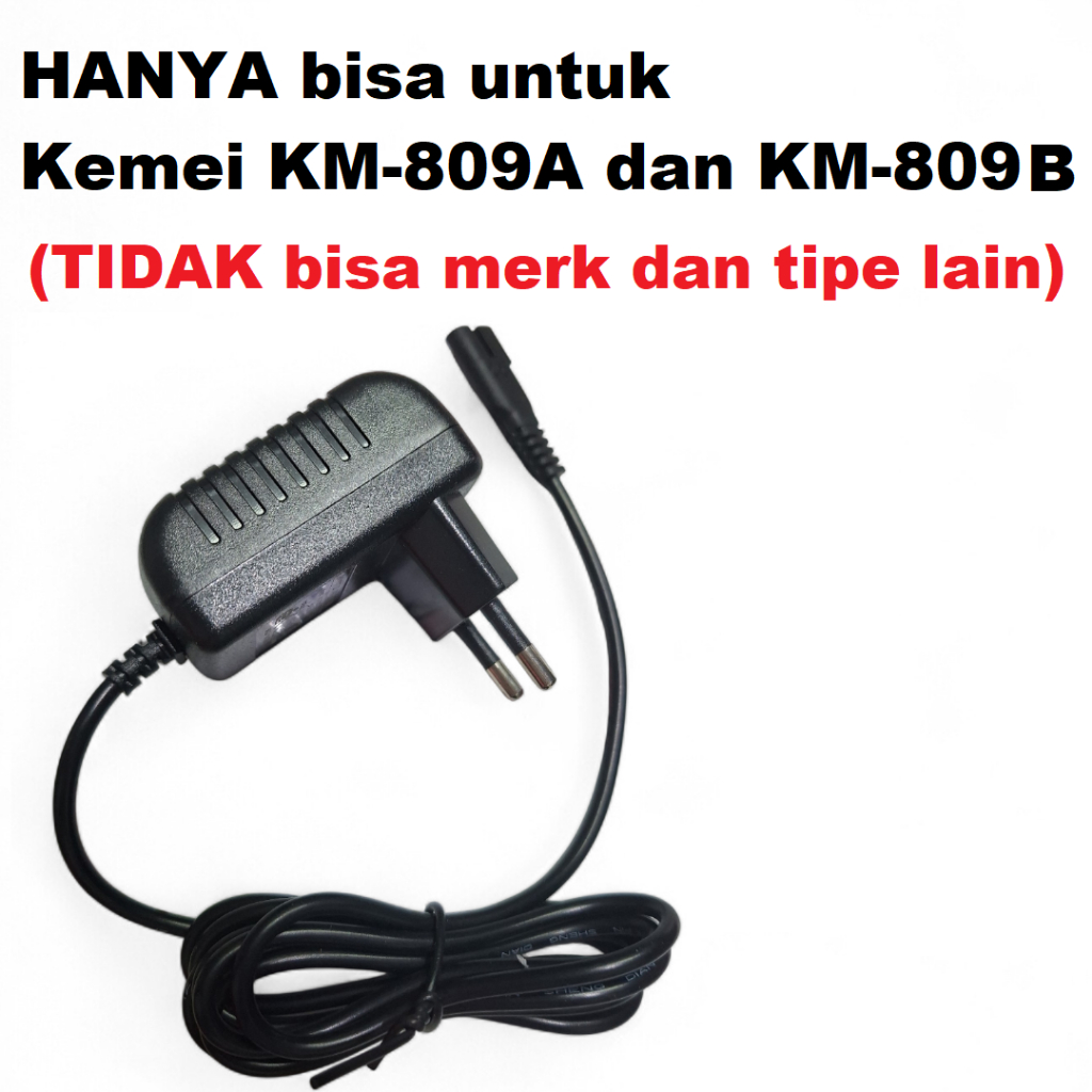 COD Charger Cas Charge Alat Cukur Clipper Kemei Km 809A Km 809B spareparr