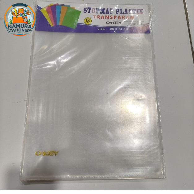 Map L Stop Map Plastik Bening F4 Folio