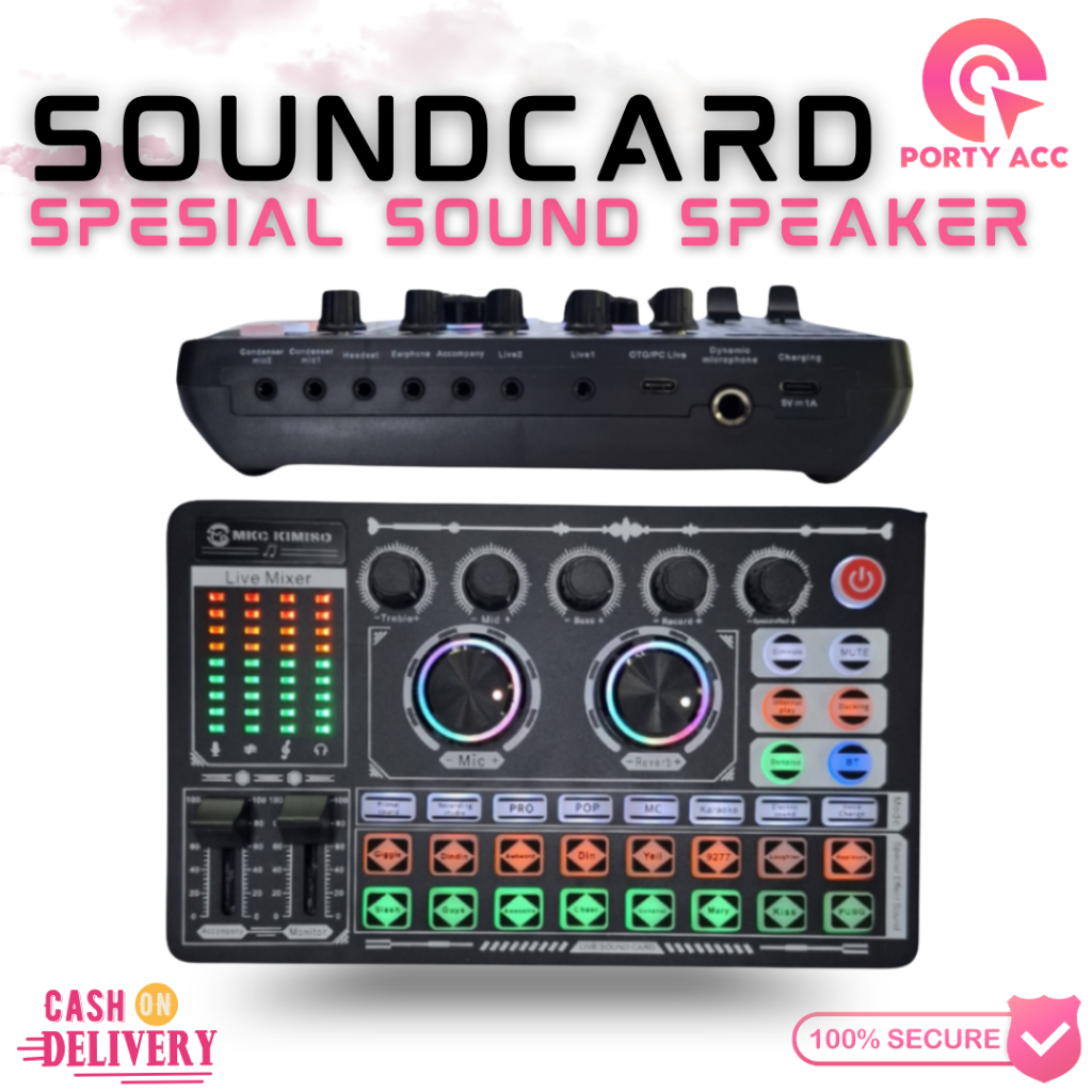SOUNDCARD F999 KOMPATIBEL EXTERNAL SPESIAL SOUND SPEAKER