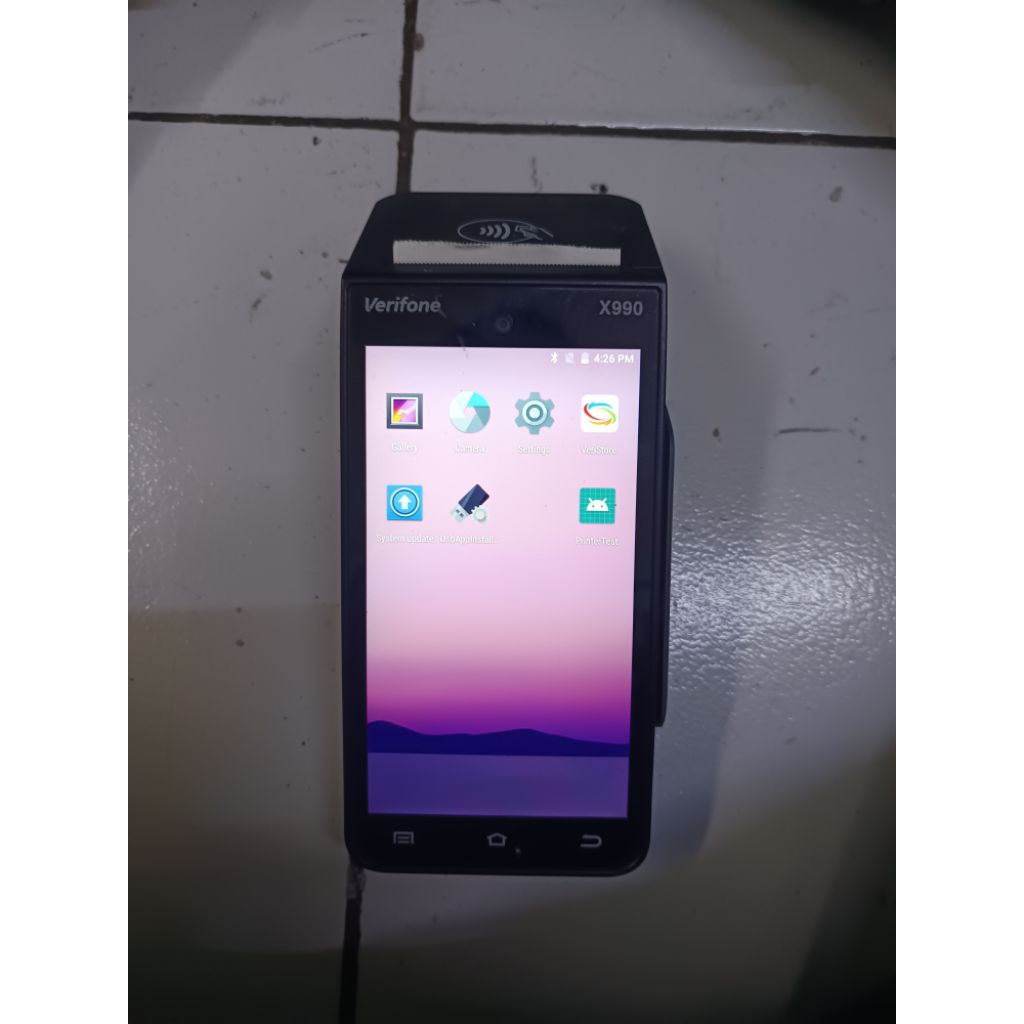edc verifone x990