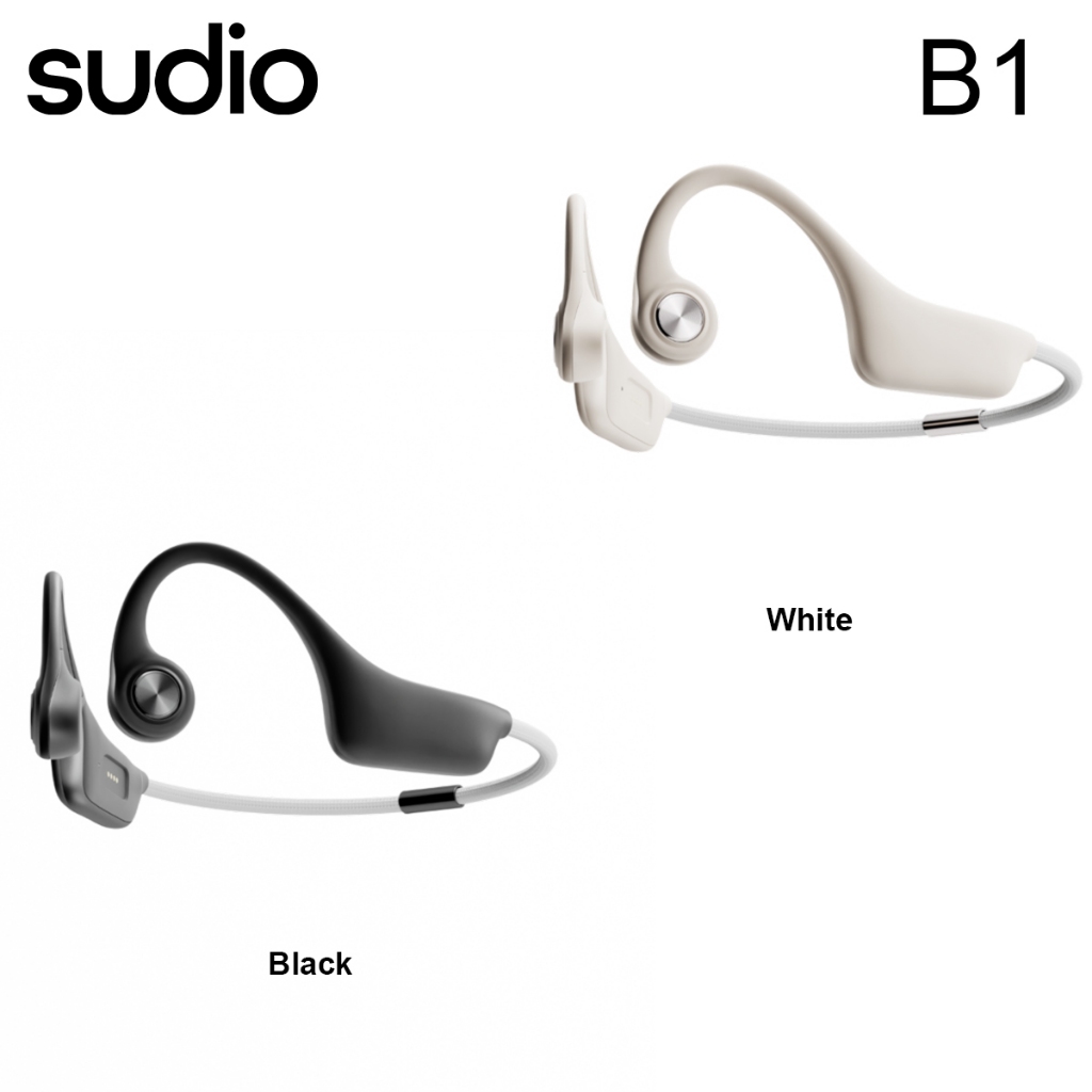 Sudio B1 Bone Conduction Open Ear Headphone Wireless Bluetooth 5.2 Earphone Headset