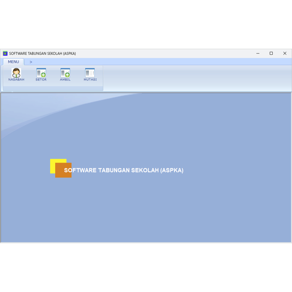 Software Tabungan Sekolah ASPKA