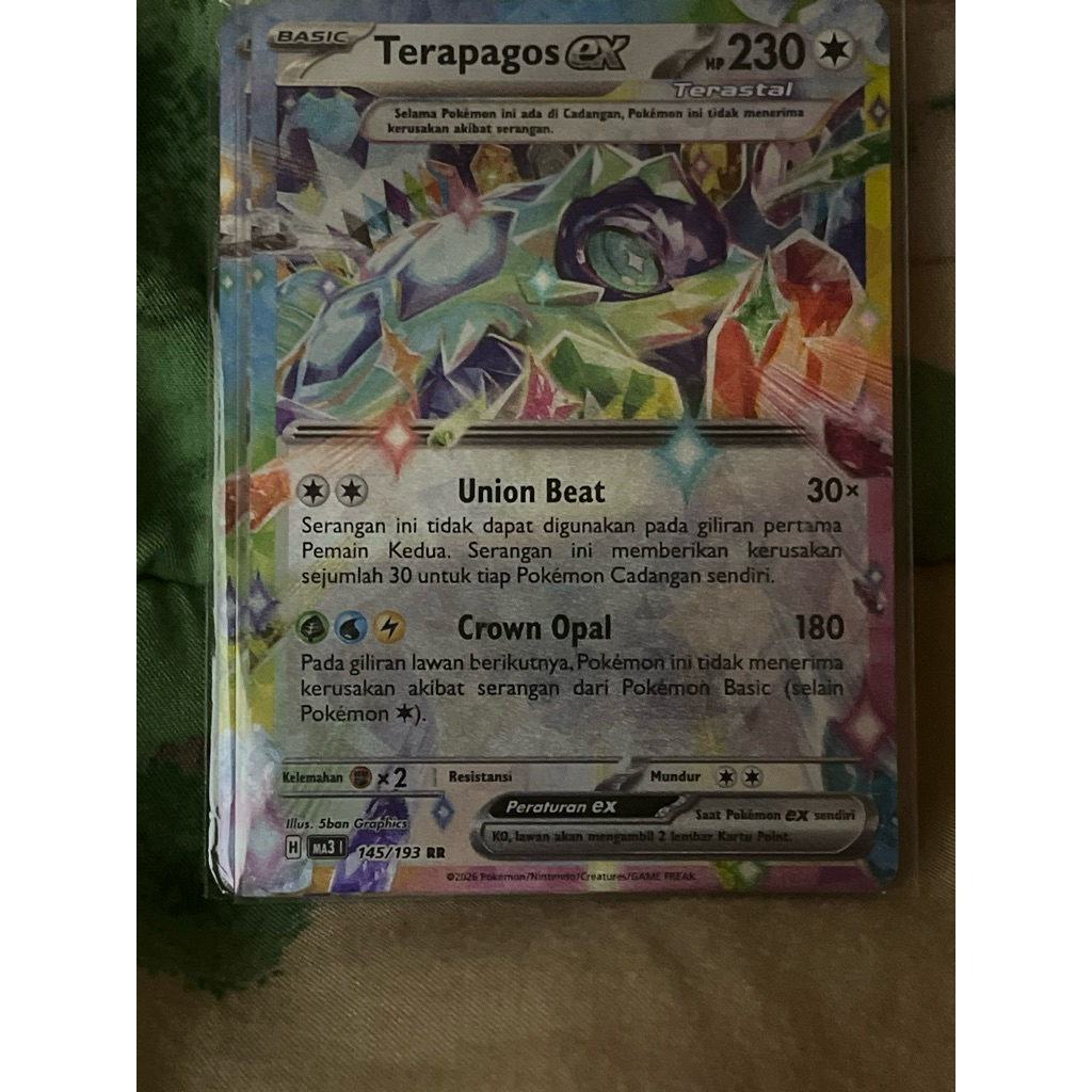 Terapagos ex (Tipe Bening / Stellar)