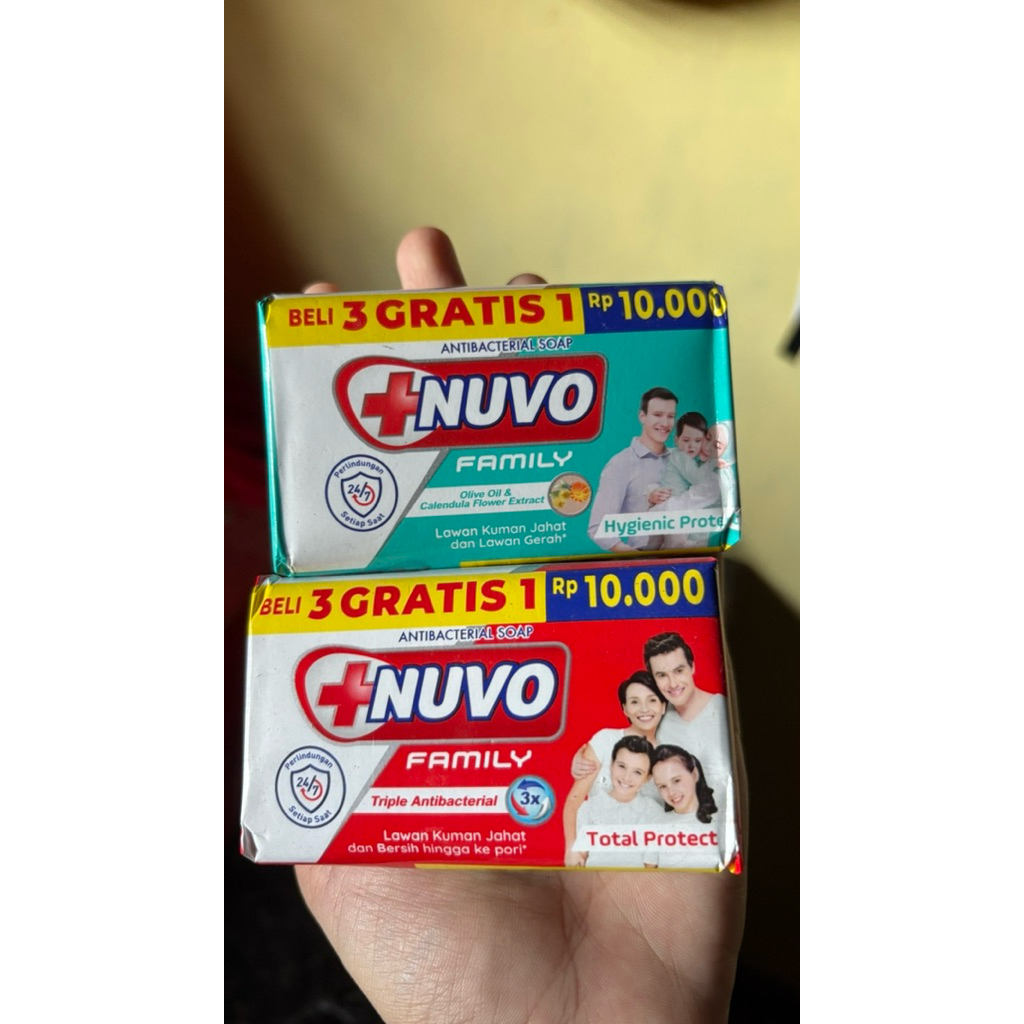 nuvo sabun batang mandi 1 dus