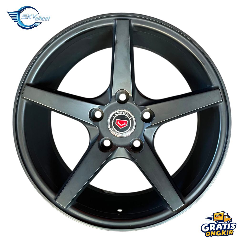 Velg Vossen CV3 R16 Lebar 7 Rata Pcd 5X114,3 Et 38 Warna Matte Black