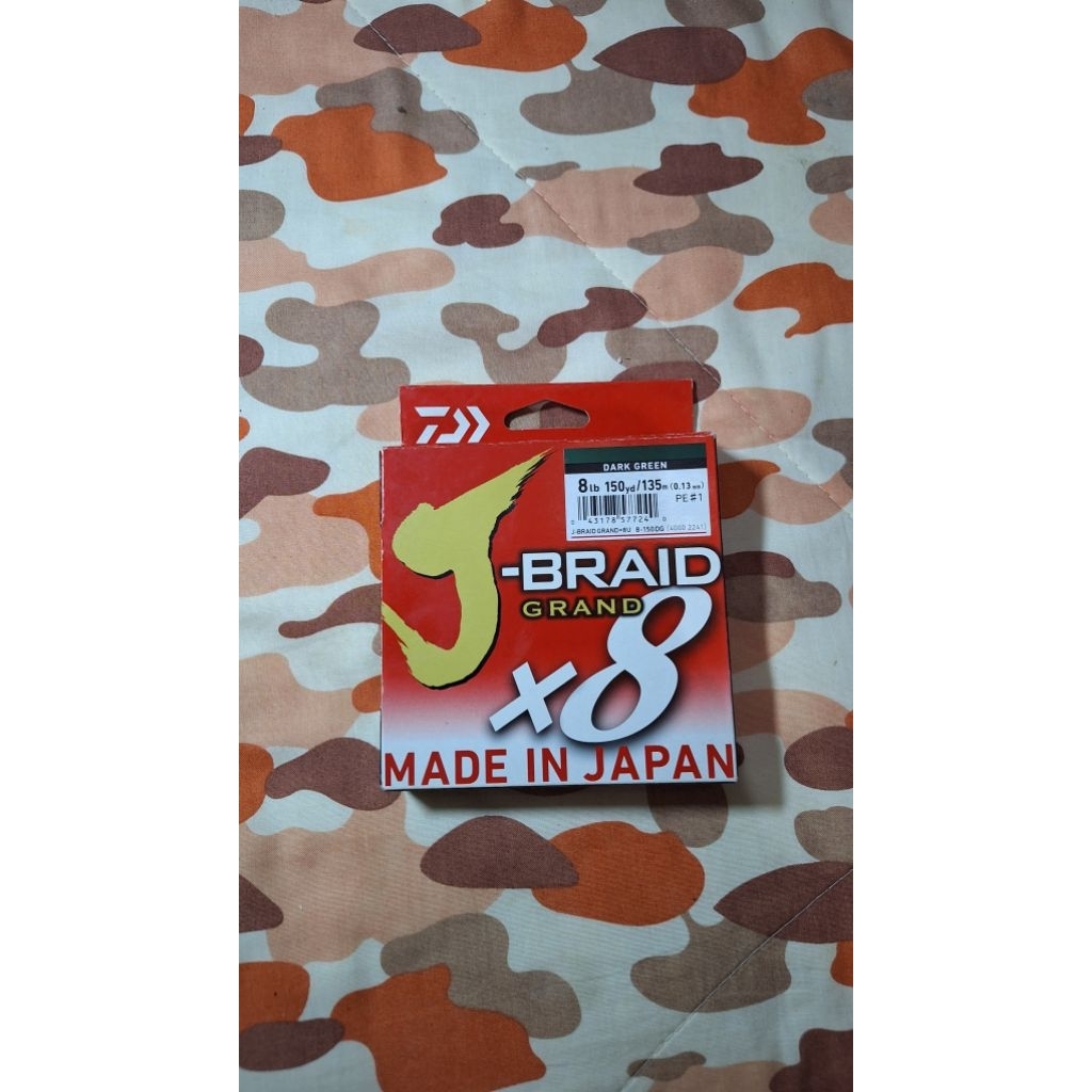 Senar Pe Daiwa J Braid X8