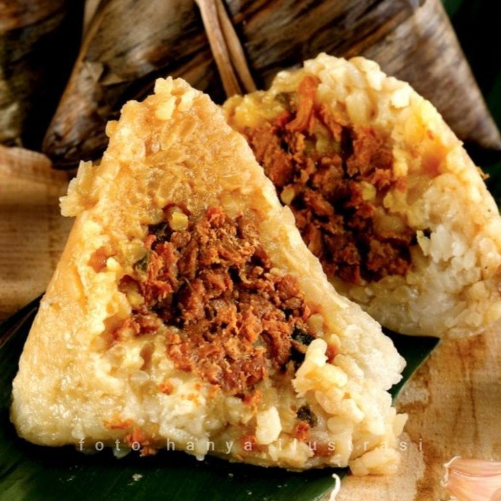 Bakcang Bacang Vegetarian Daging Cincang/ Bakcang Nabati