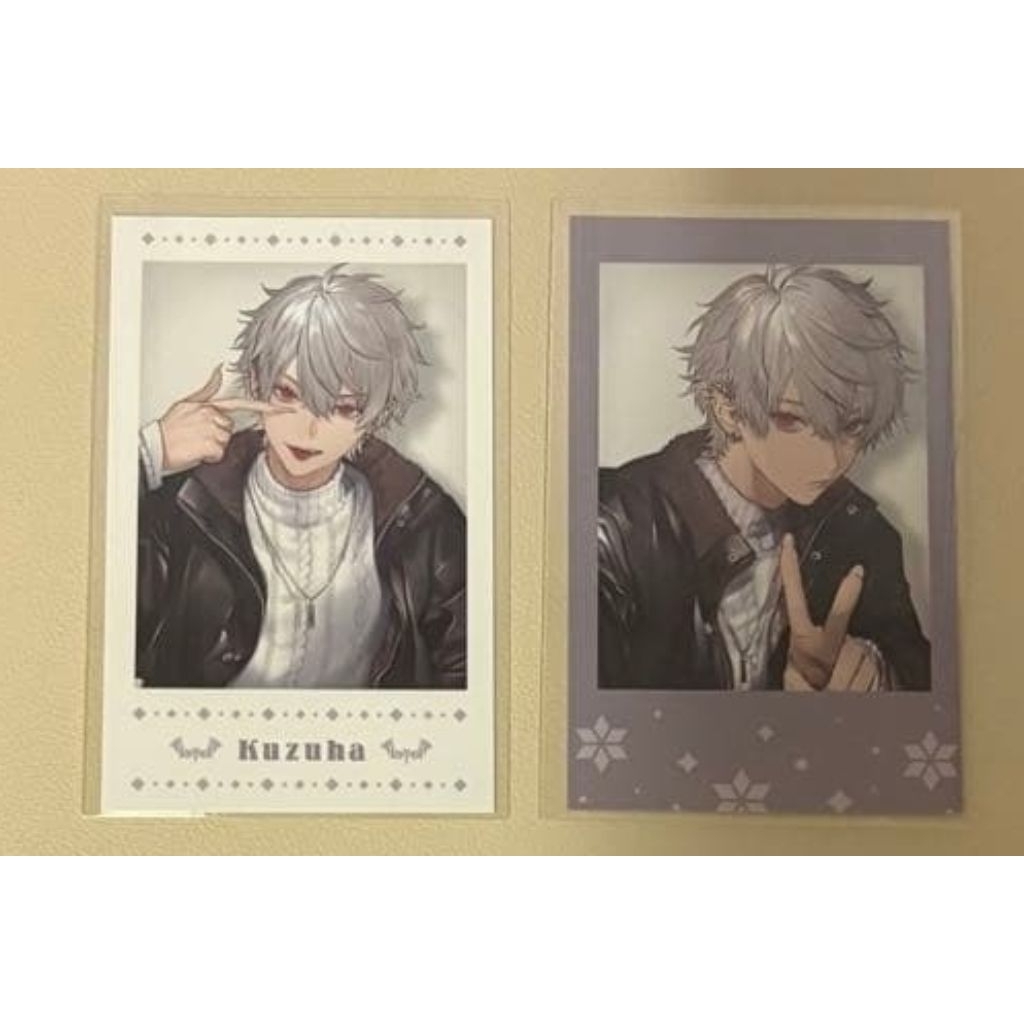 Kuzuha Winter Polaroid | Nijisanji